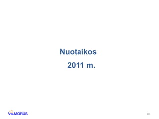 Nuotaikos 2011 m. 