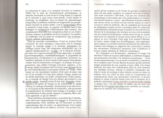 Lieury methodes memoire conclusion