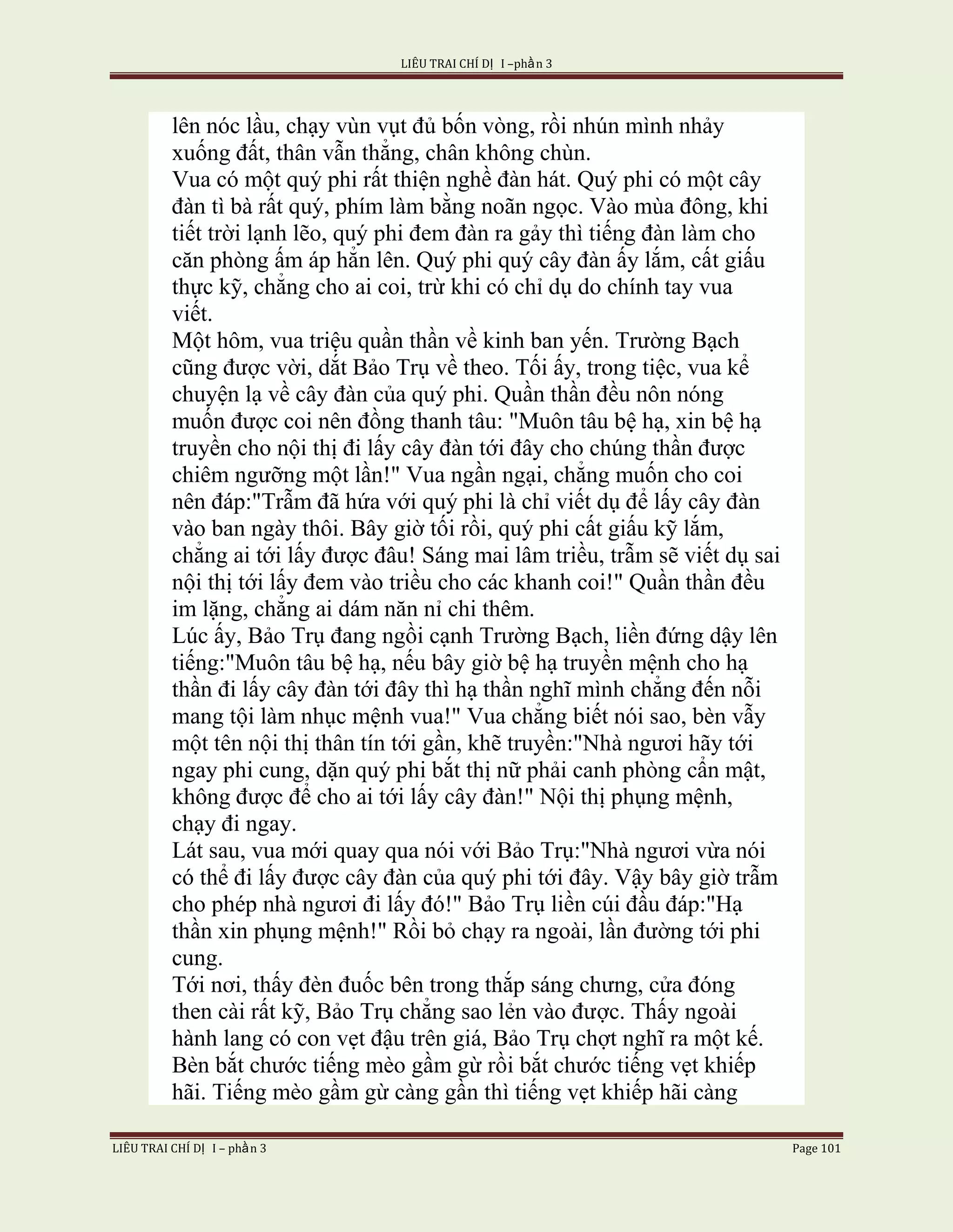 Lieu Trai Chi Di Tap I  Phan 3