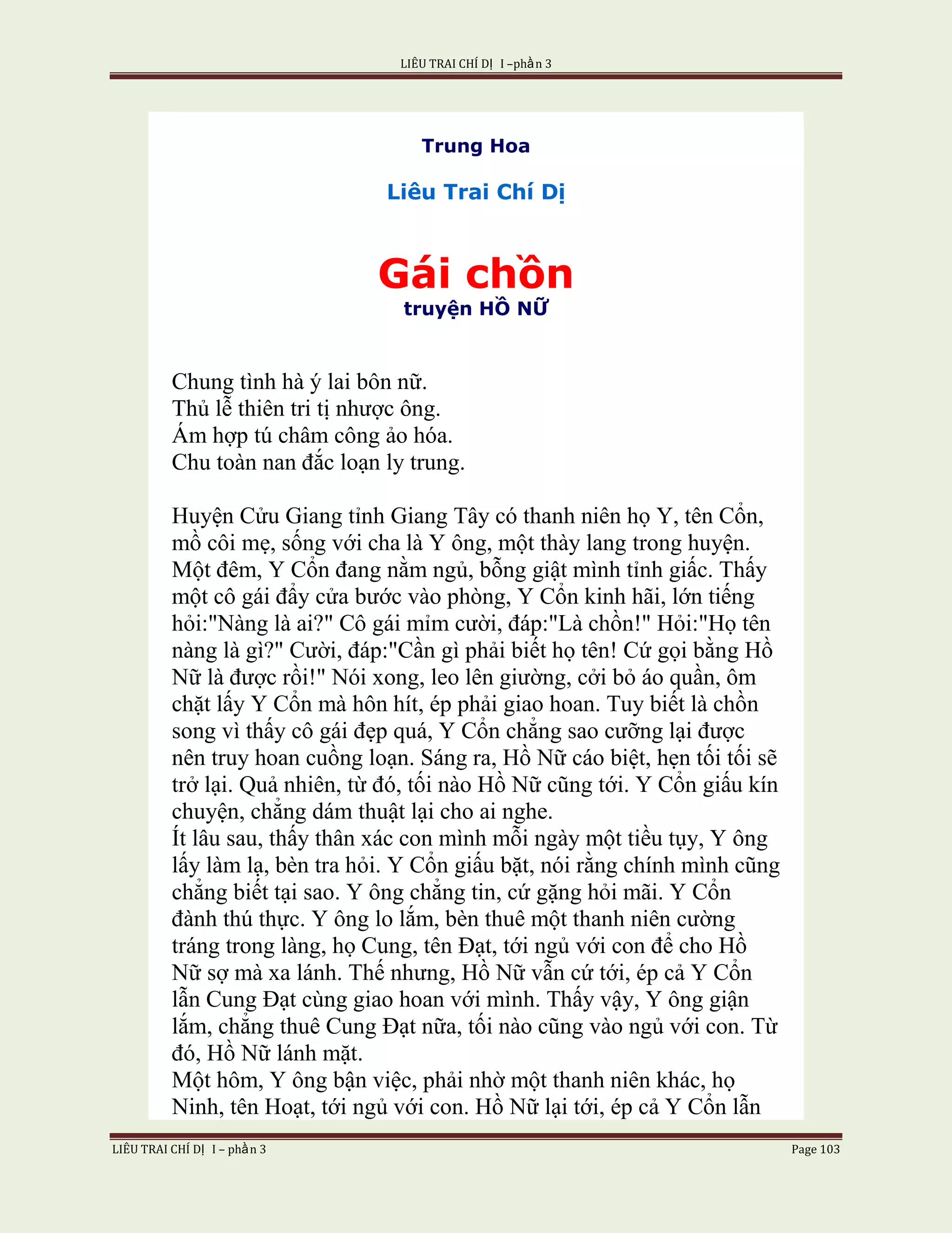 Lieu Trai Chi Di Tap I  Phan 3