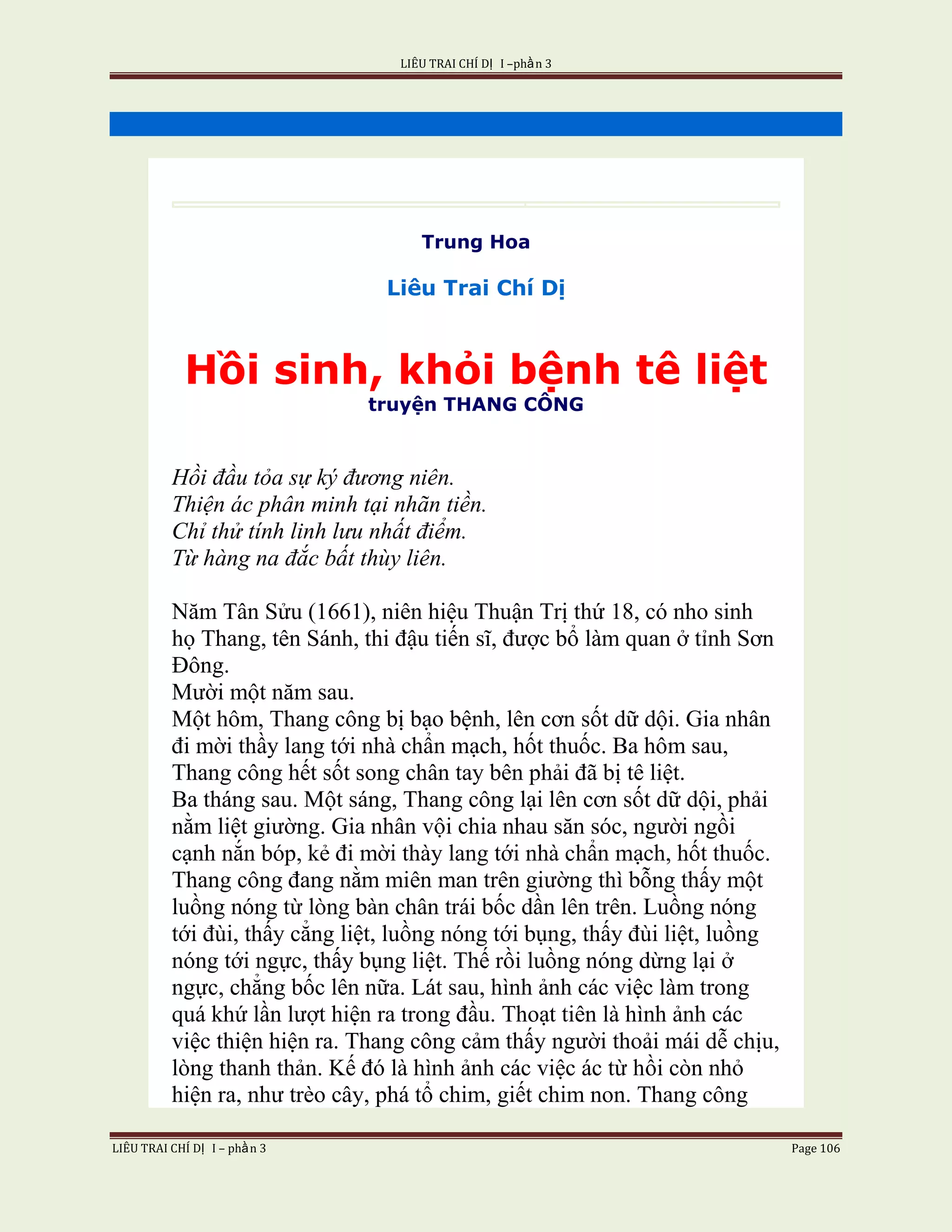 Lieu Trai Chi Di Tap I  Phan 3