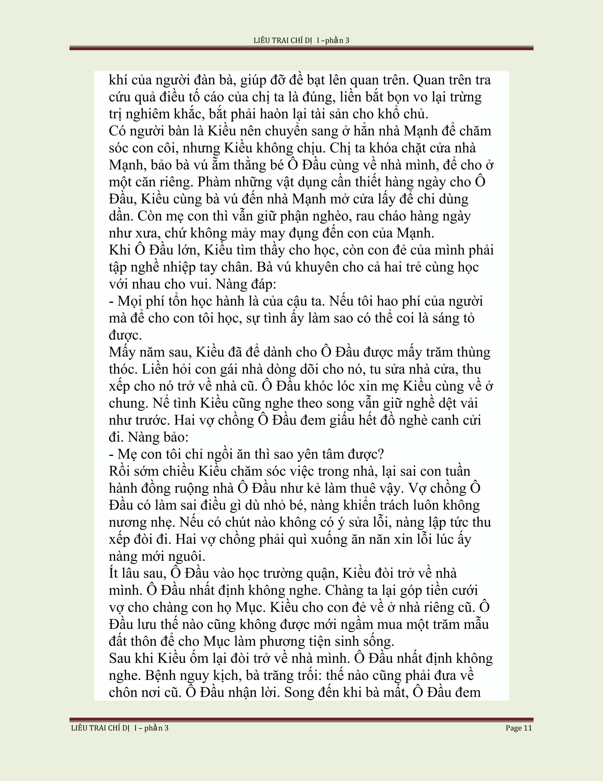 Lieu Trai Chi Di Tap I  Phan 3