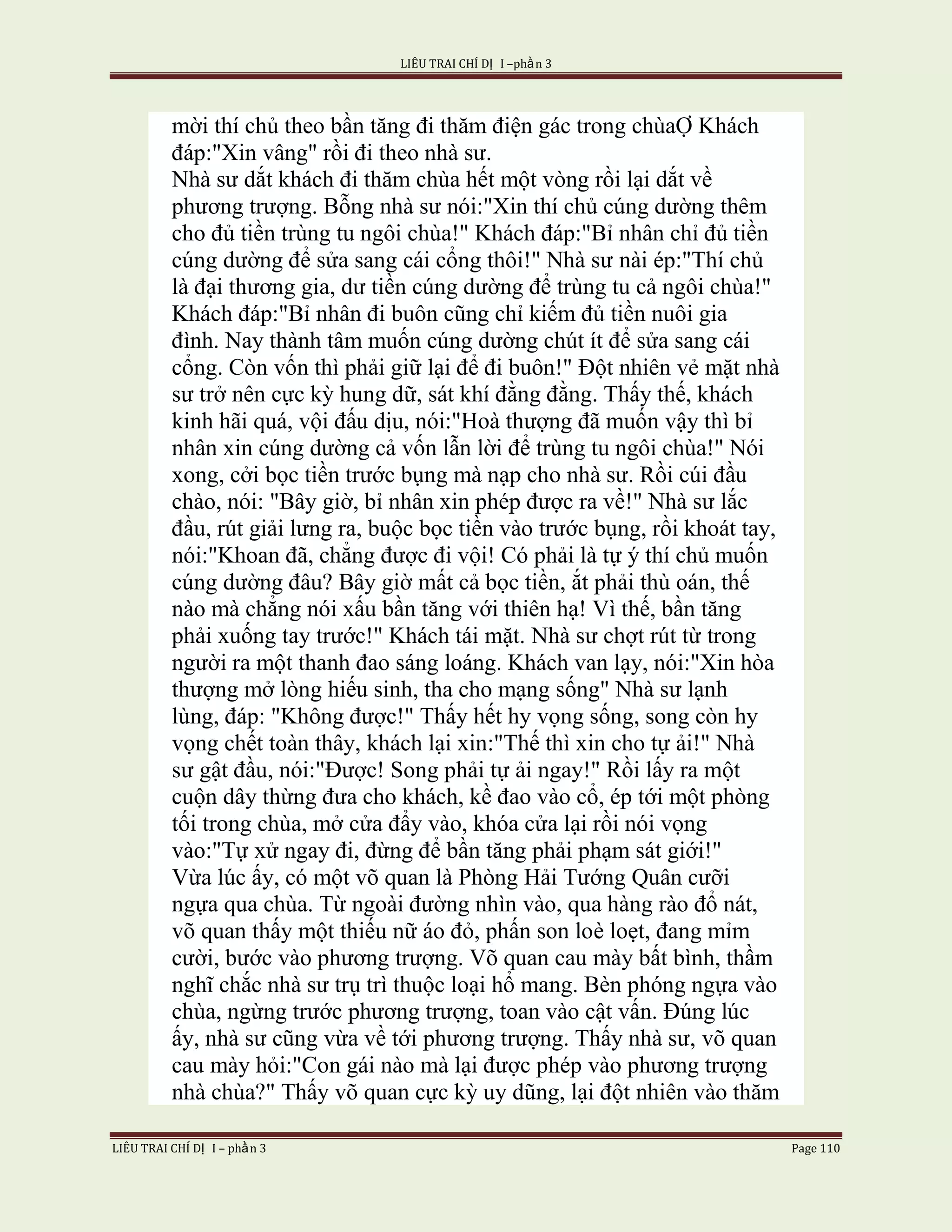 Lieu Trai Chi Di Tap I  Phan 3