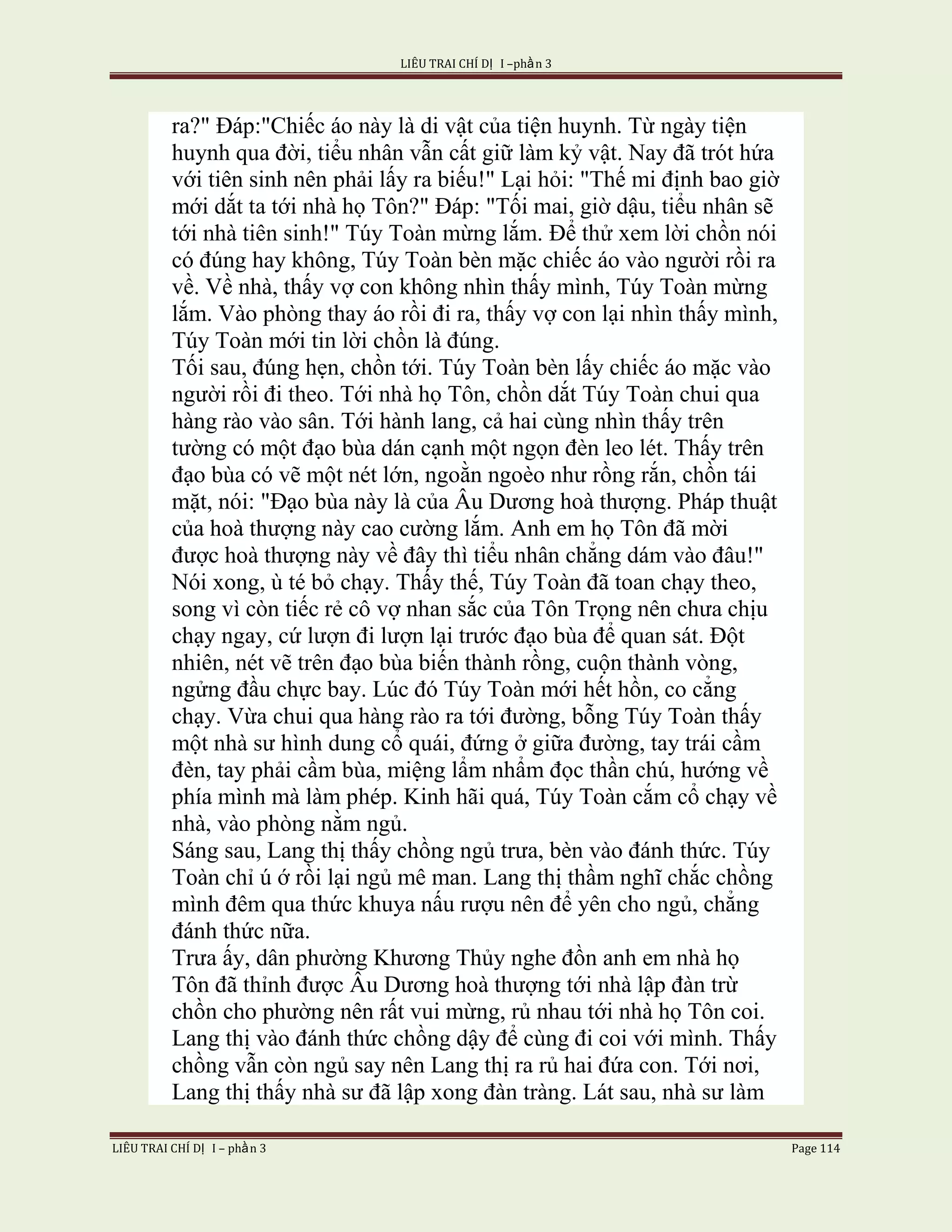 Lieu Trai Chi Di Tap I  Phan 3