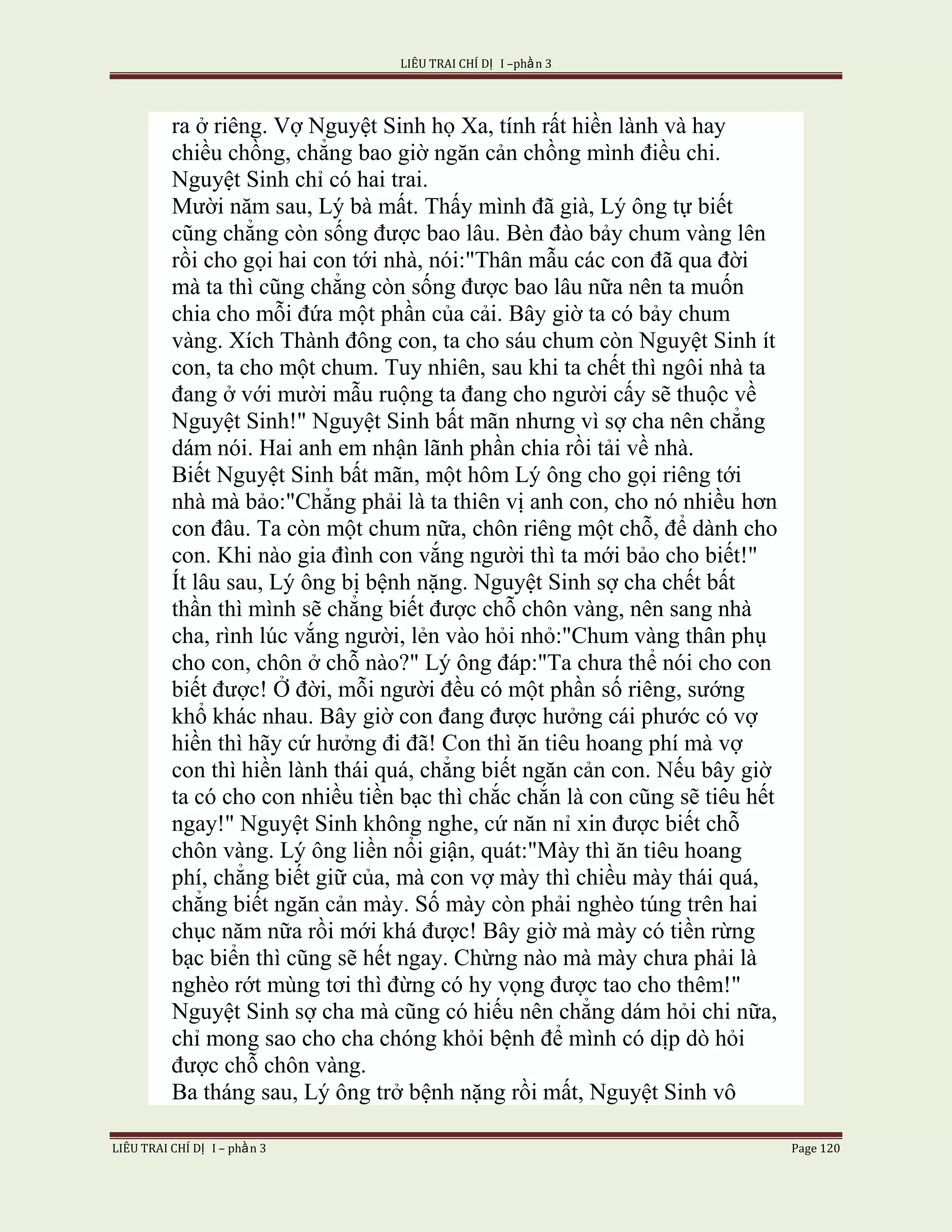 Lieu Trai Chi Di Tap I  Phan 3