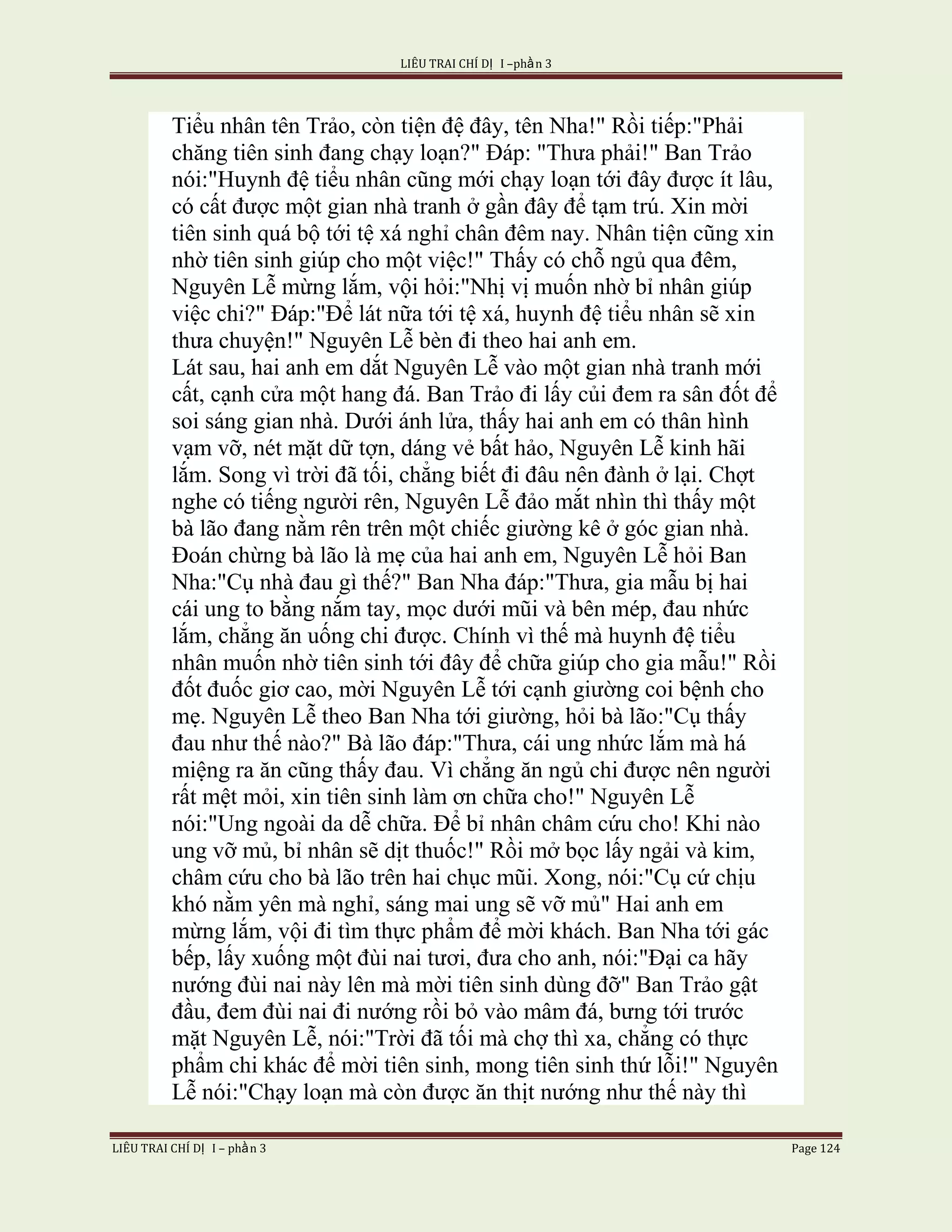 Lieu Trai Chi Di Tap I  Phan 3