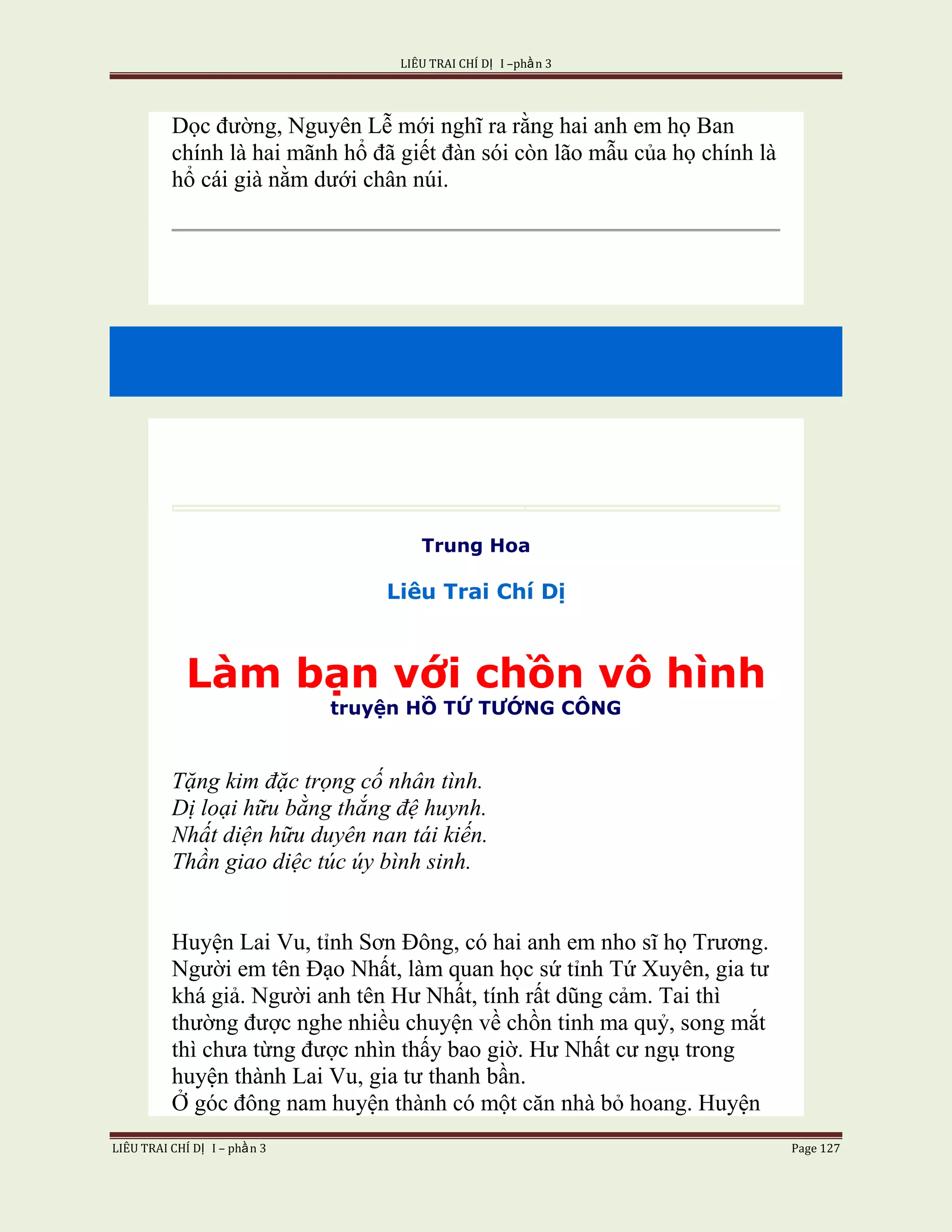 Lieu Trai Chi Di Tap I  Phan 3