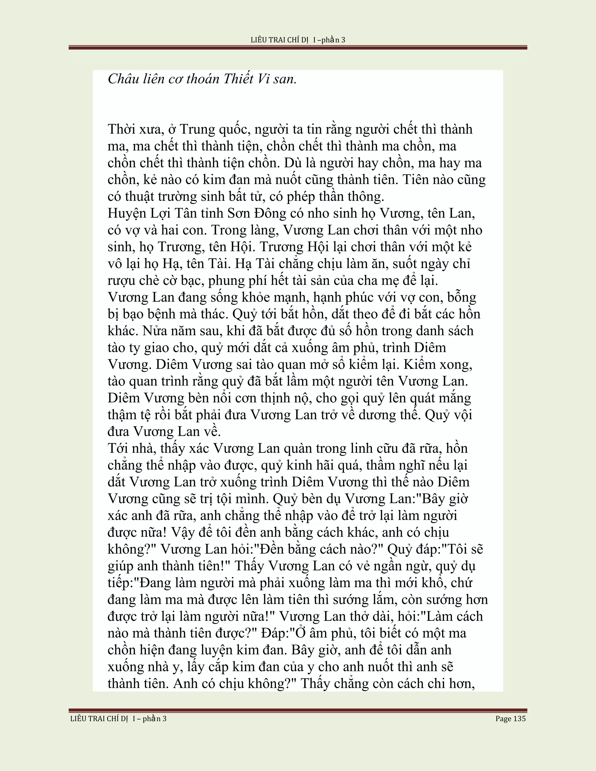 Lieu Trai Chi Di Tap I  Phan 3