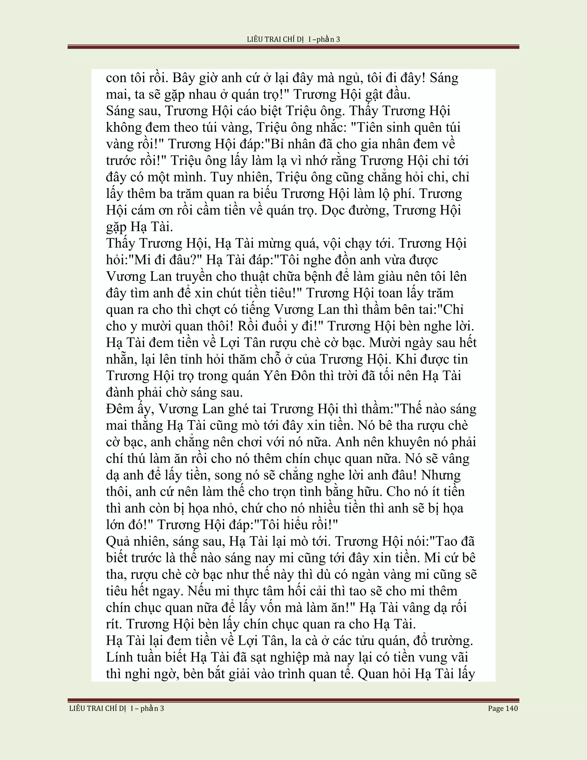 Lieu Trai Chi Di Tap I  Phan 3