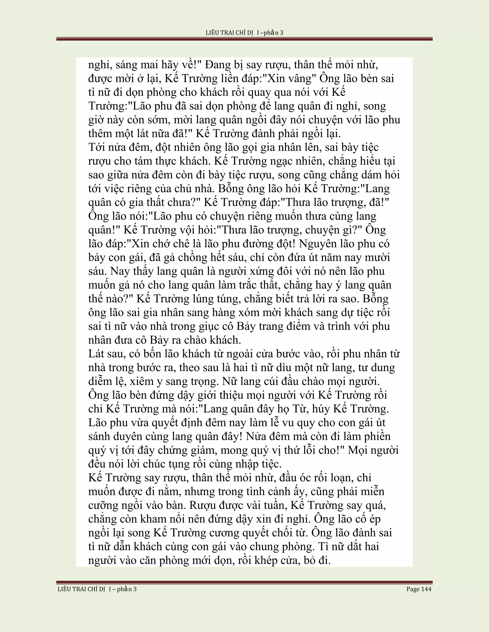 Lieu Trai Chi Di Tap I  Phan 3