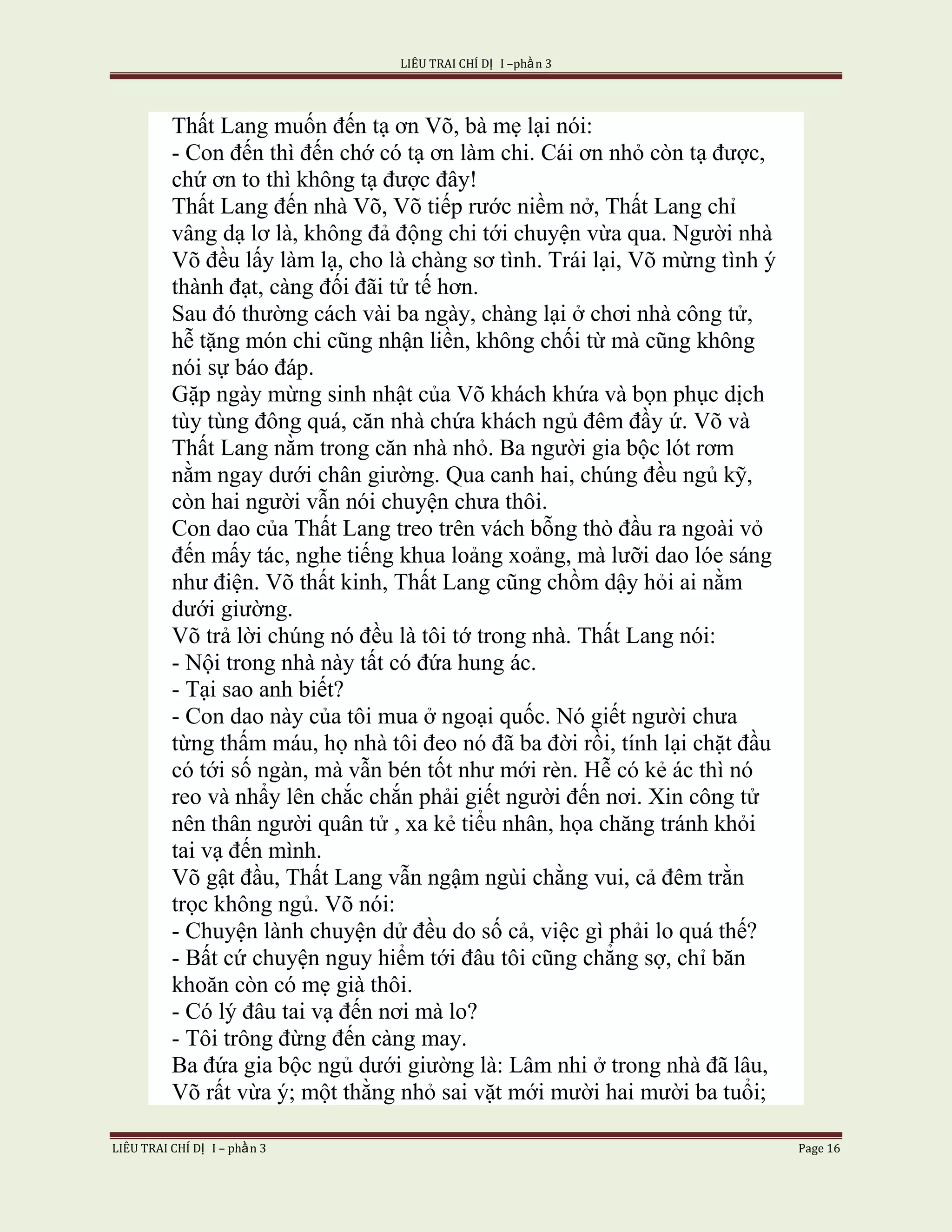 Lieu Trai Chi Di Tap I  Phan 3