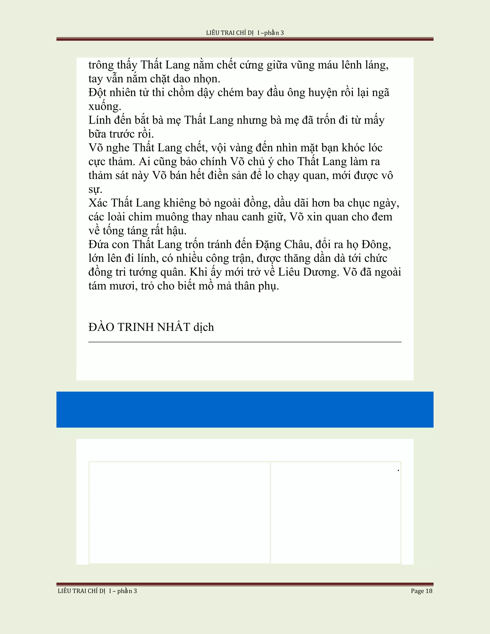 Lieu Trai Chi Di Tap I  Phan 3