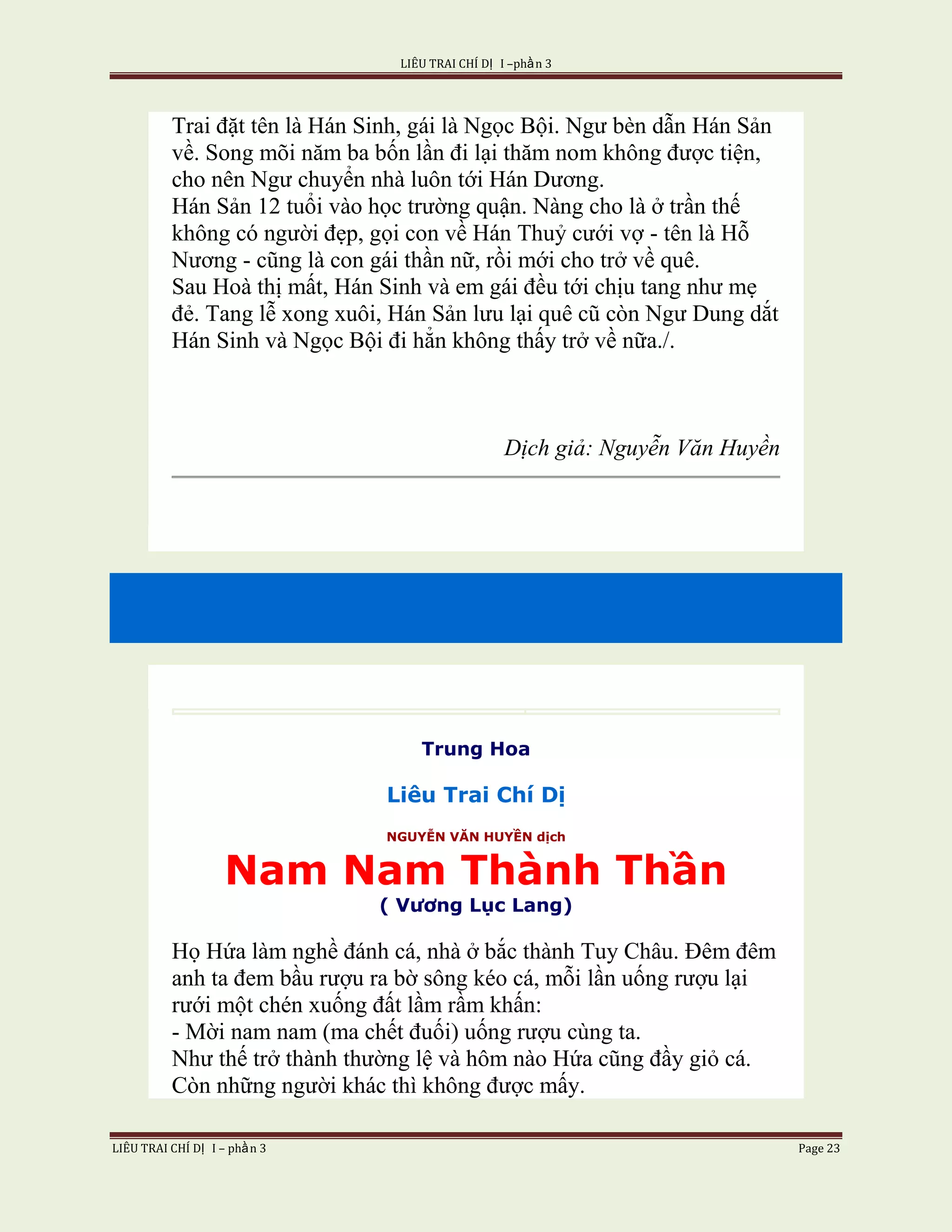 Lieu Trai Chi Di Tap I  Phan 3