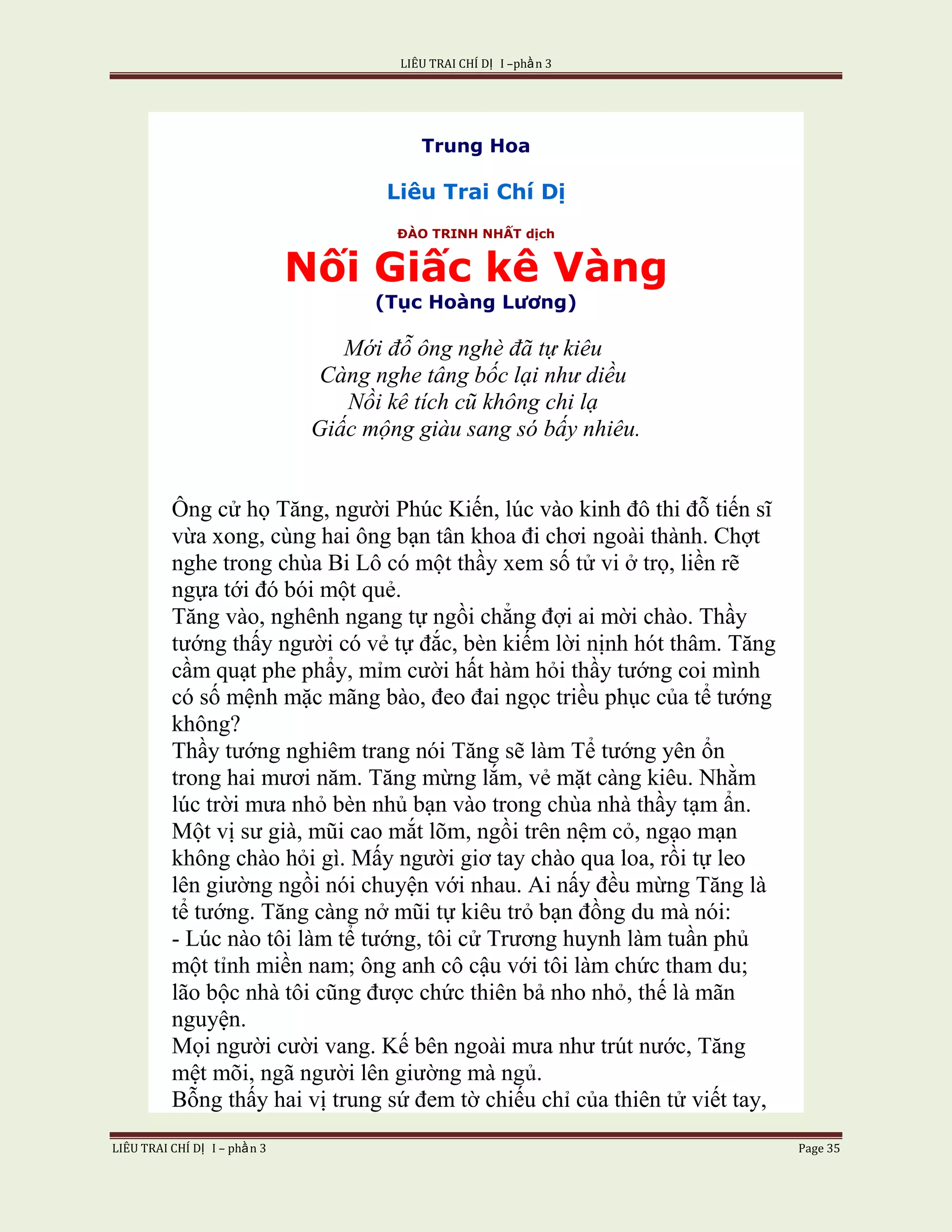 Lieu Trai Chi Di Tap I  Phan 3