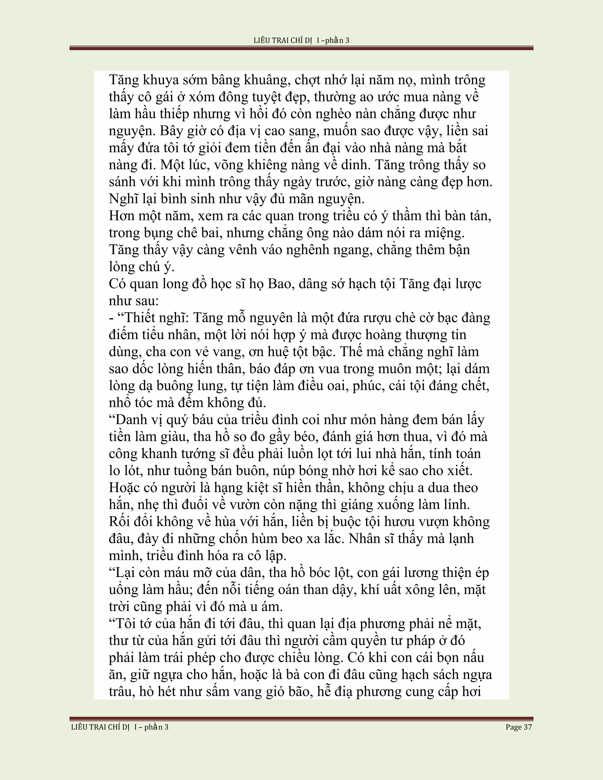 Lieu Trai Chi Di Tap I  Phan 3