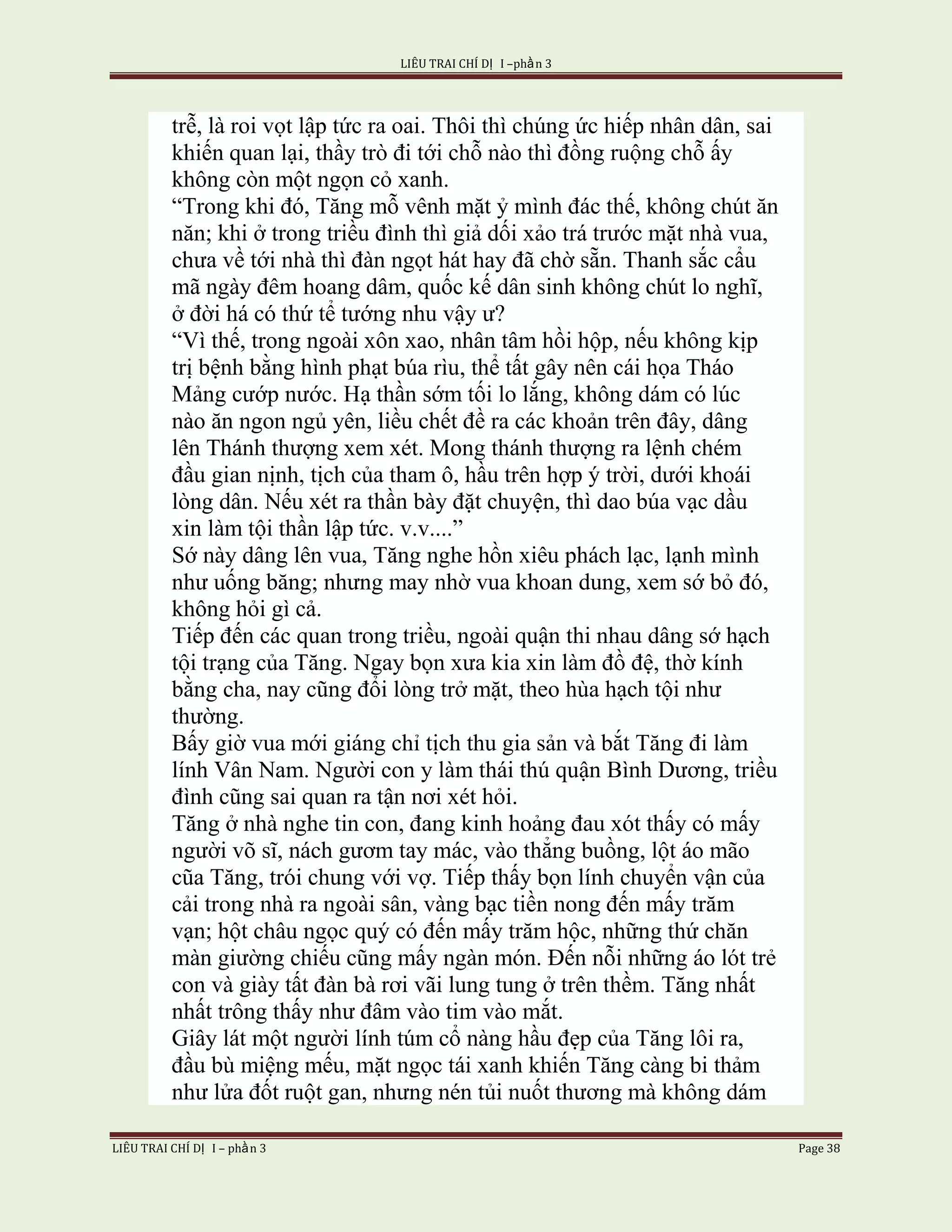 Lieu Trai Chi Di Tap I  Phan 3