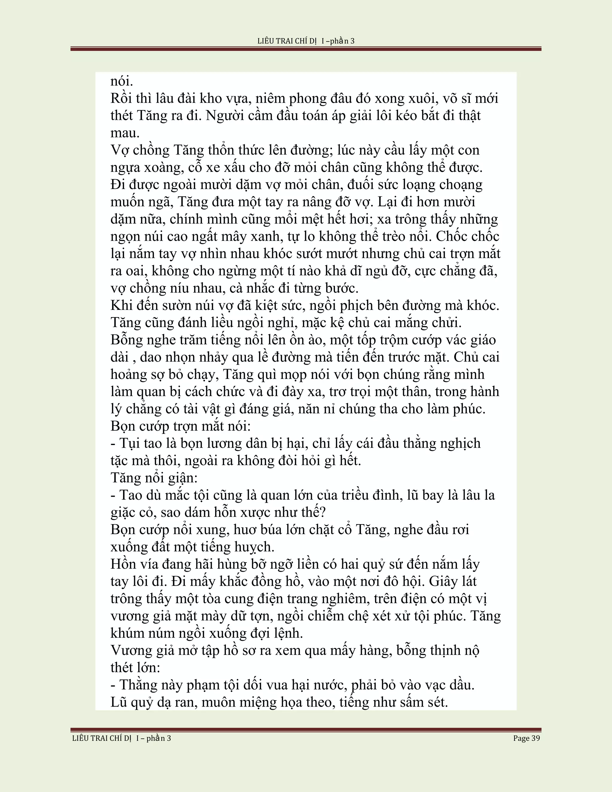 Lieu Trai Chi Di Tap I  Phan 3