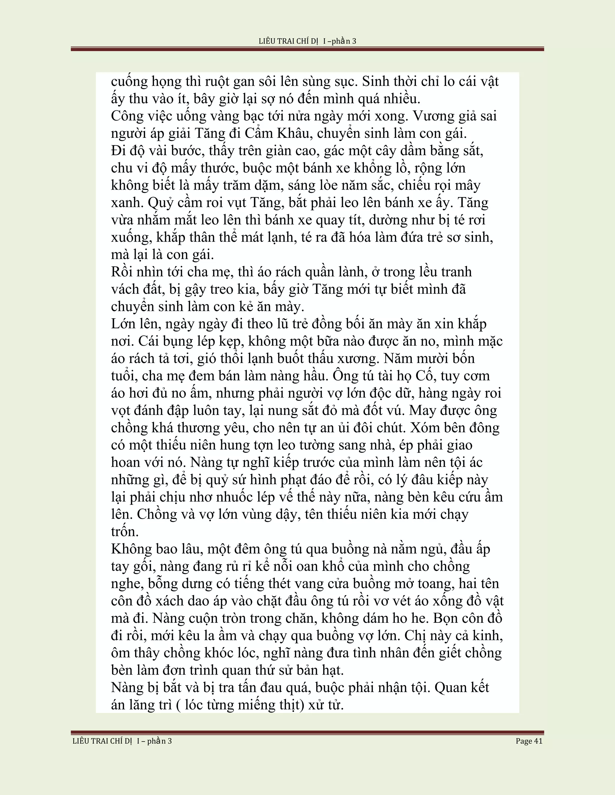 Lieu Trai Chi Di Tap I  Phan 3