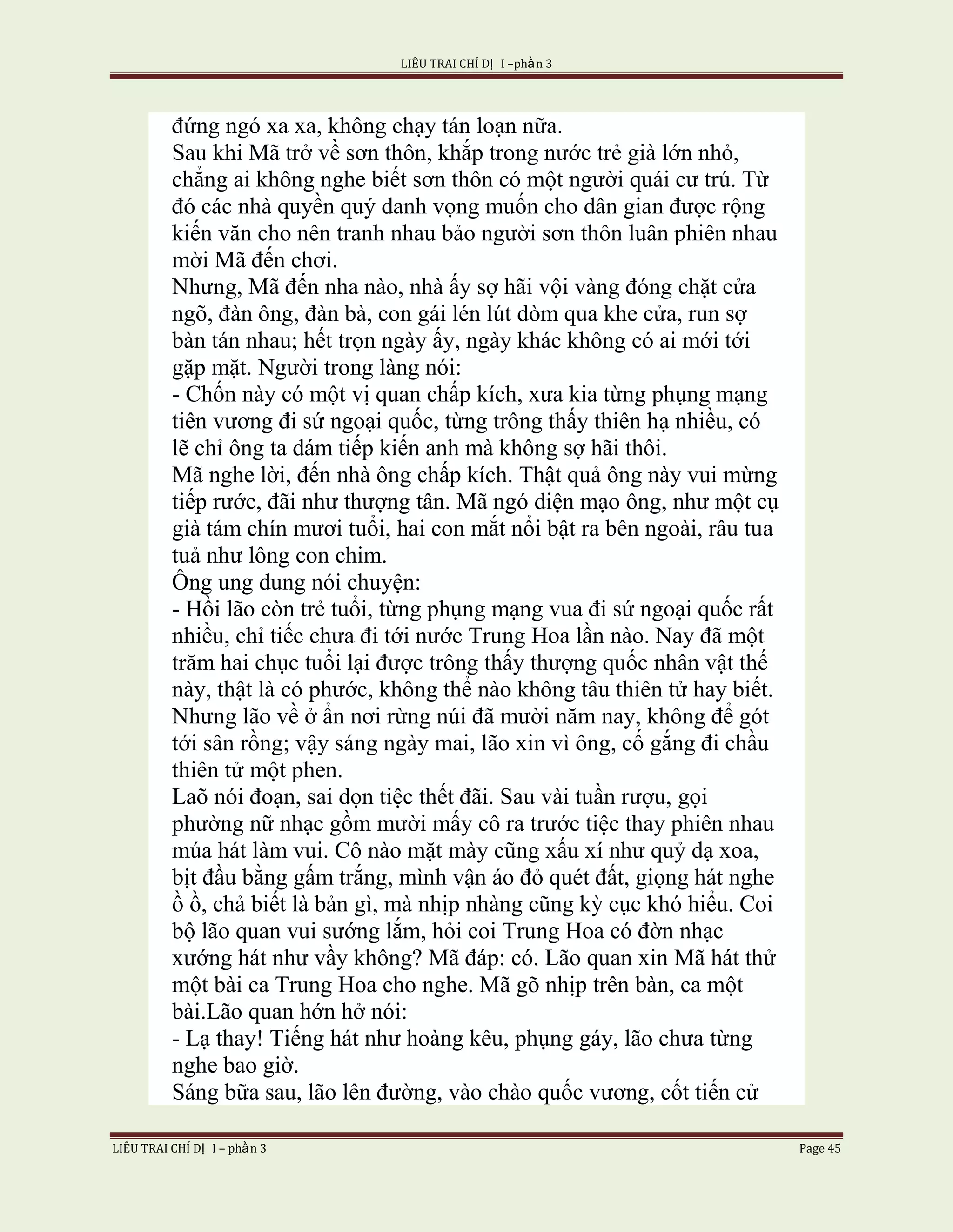 Lieu Trai Chi Di Tap I  Phan 3