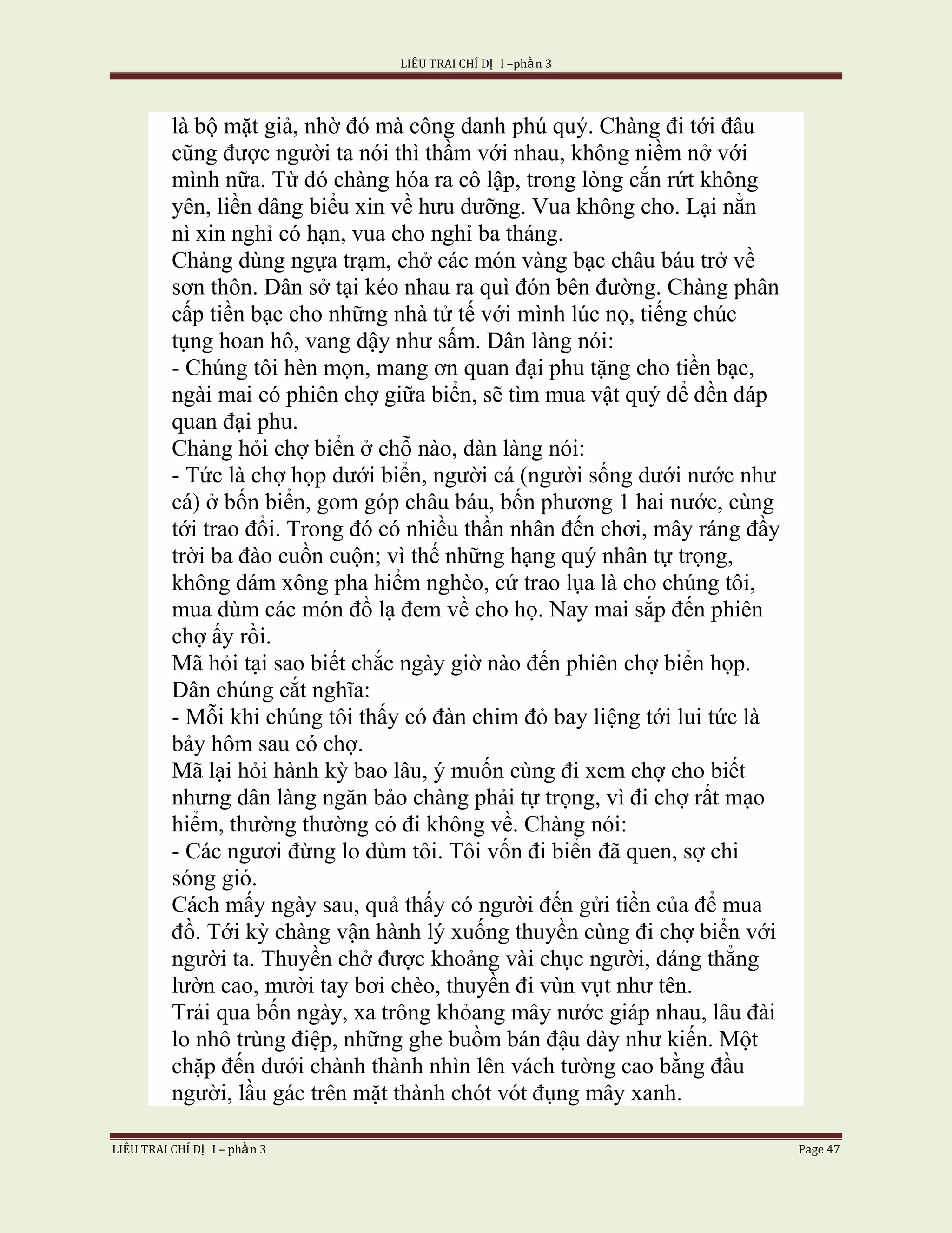 Lieu Trai Chi Di Tap I  Phan 3