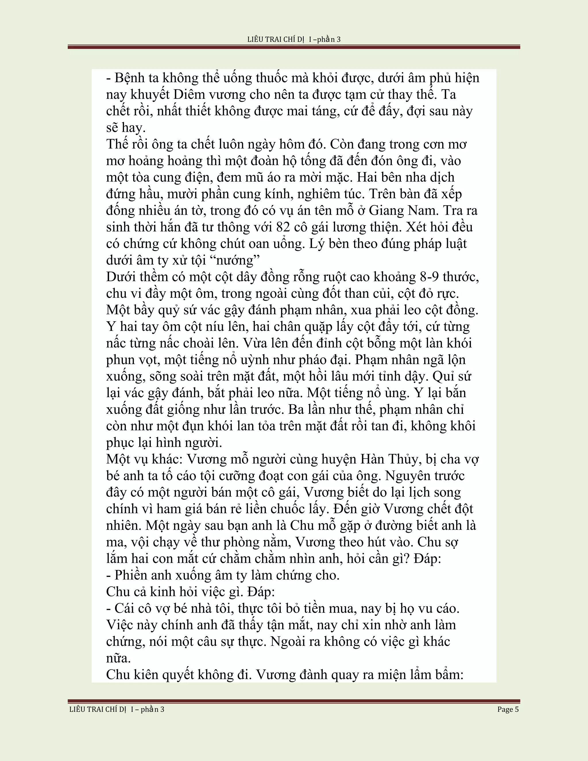Lieu Trai Chi Di Tap I  Phan 3