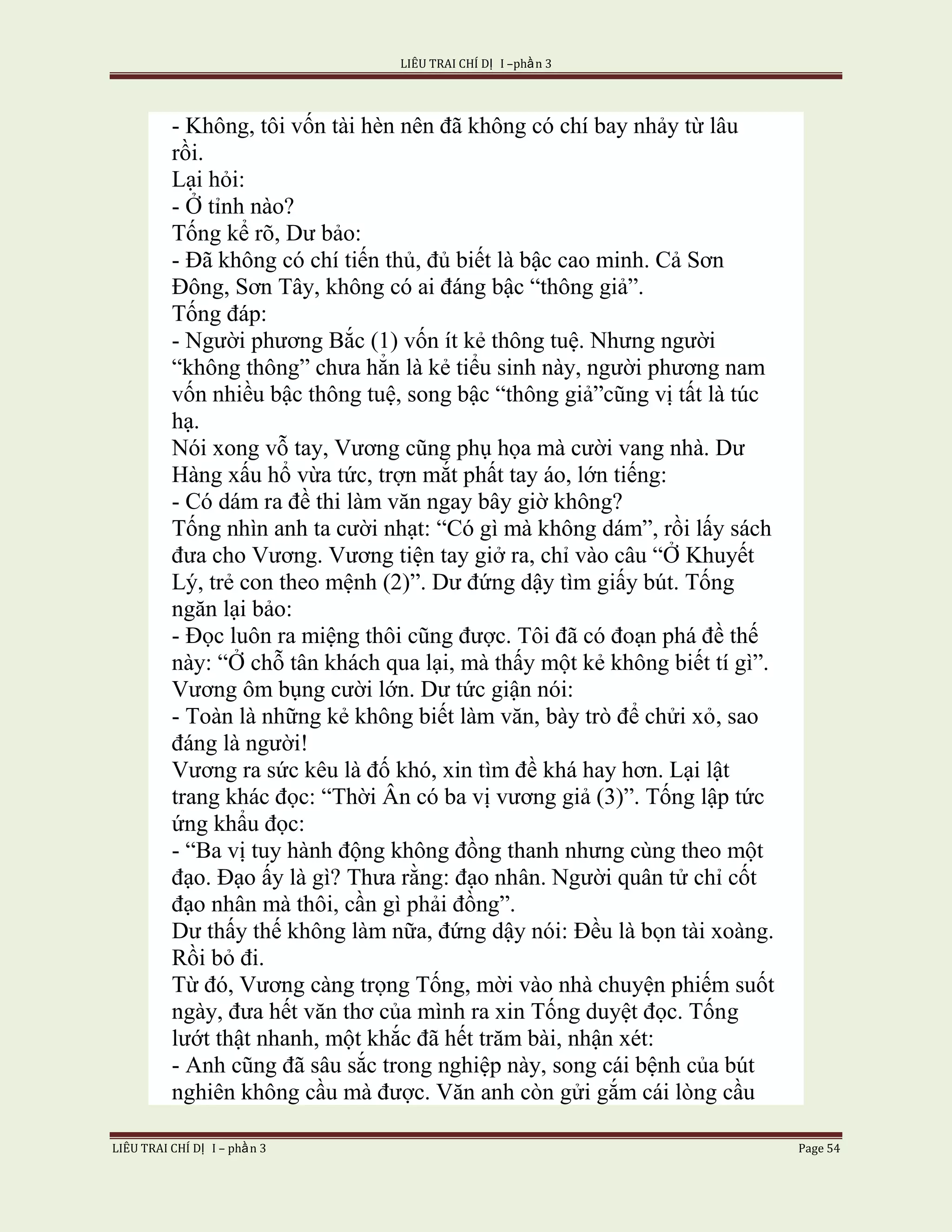 Lieu Trai Chi Di Tap I  Phan 3