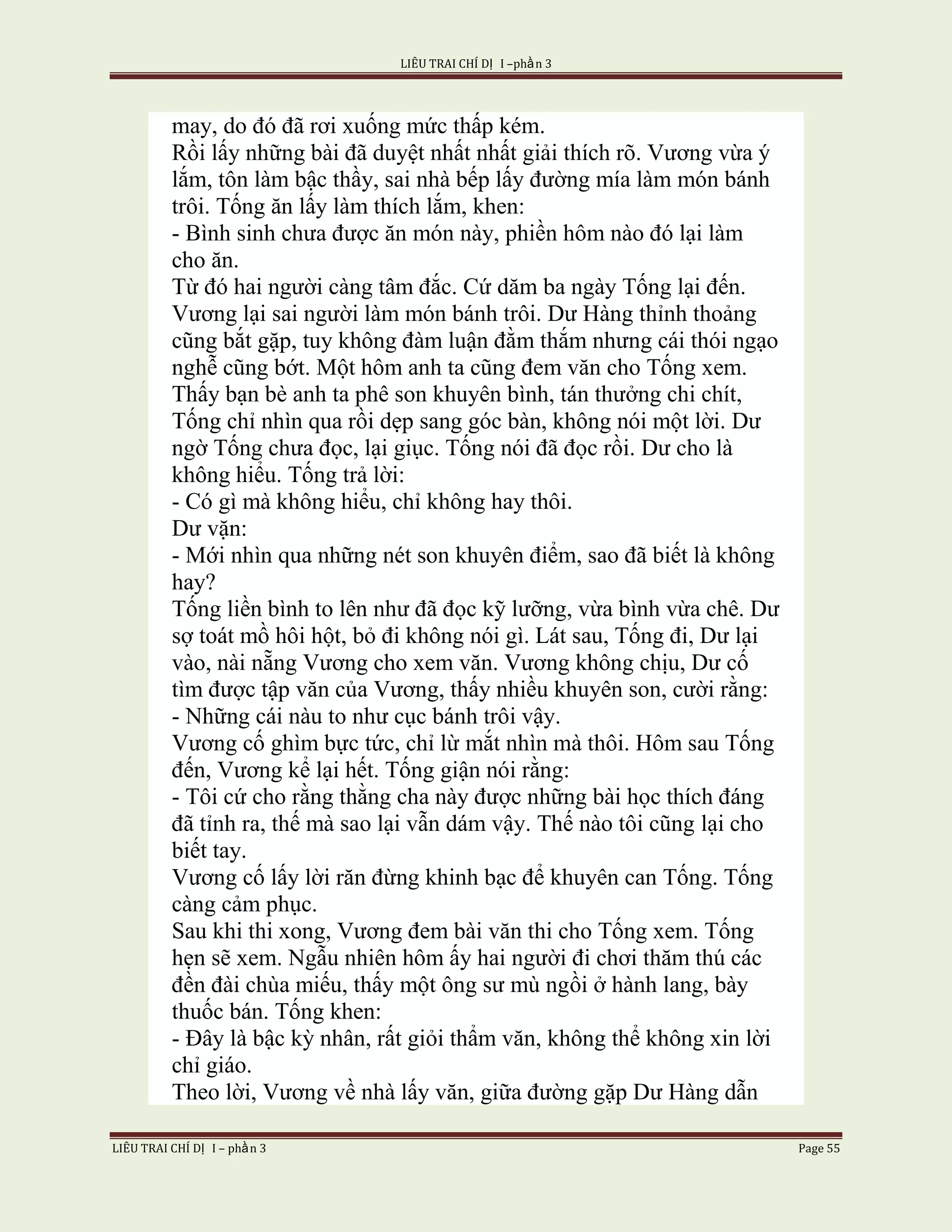 Lieu Trai Chi Di Tap I  Phan 3