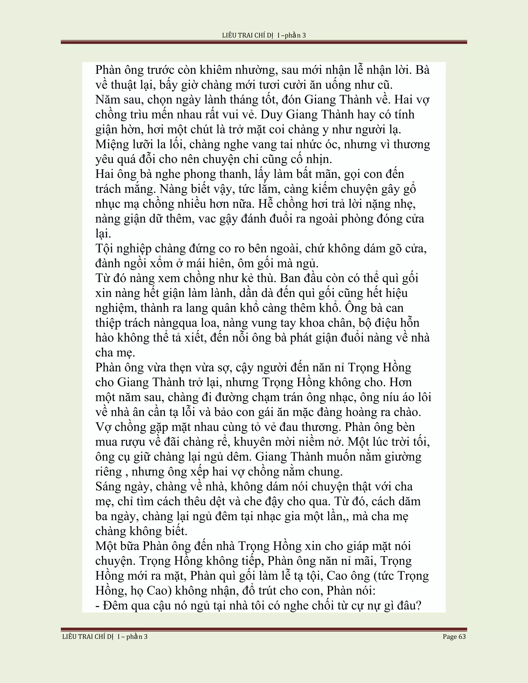 Lieu Trai Chi Di Tap I  Phan 3