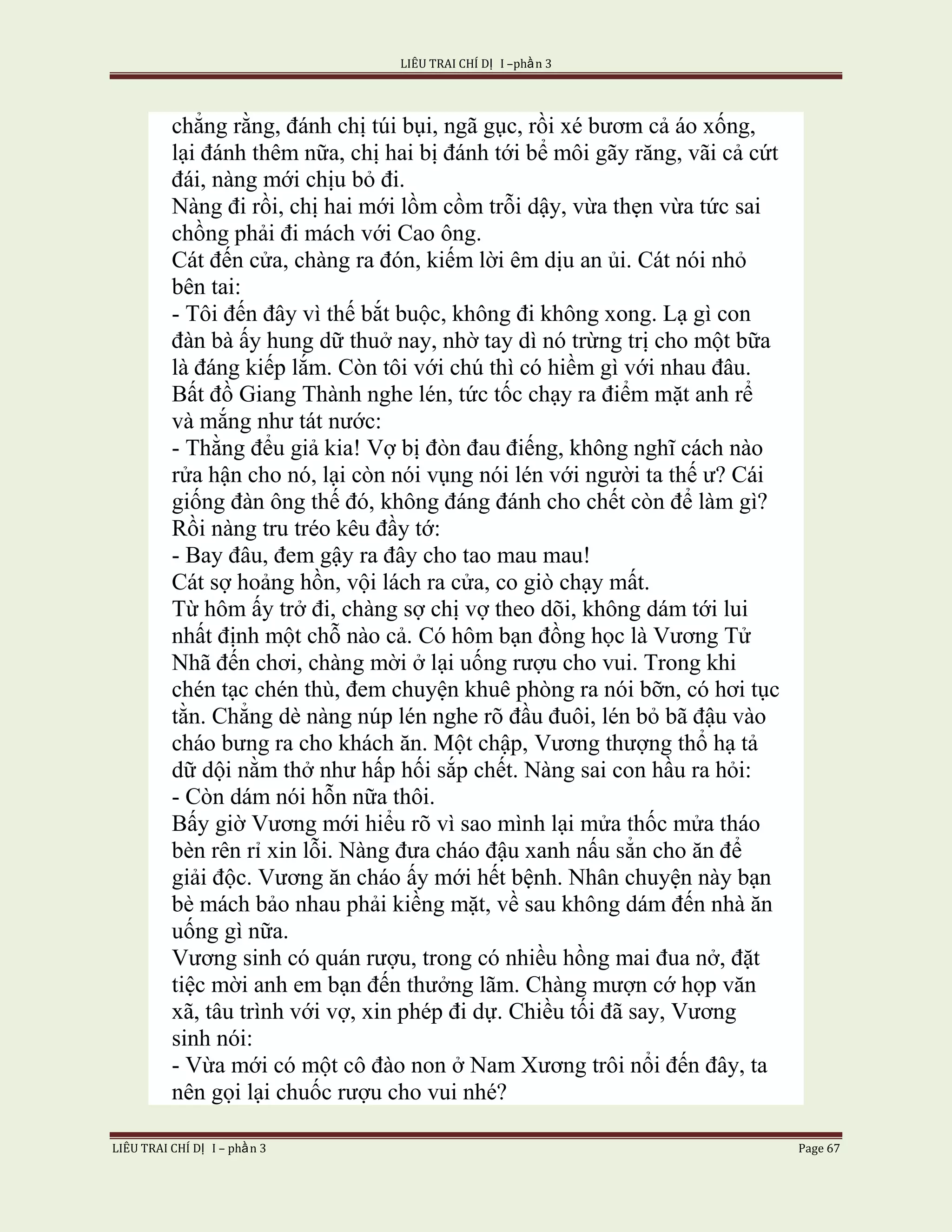 Lieu Trai Chi Di Tap I  Phan 3
