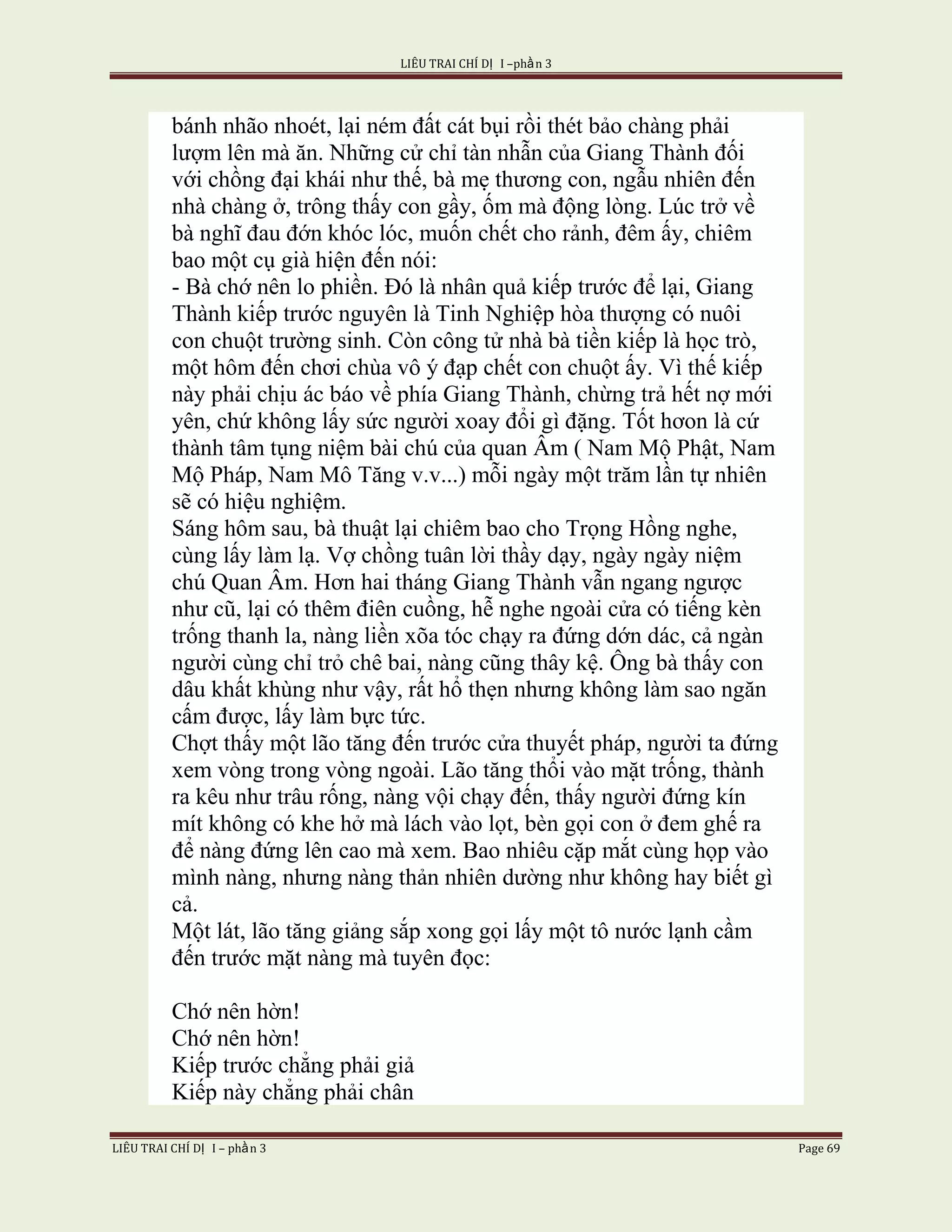 Lieu Trai Chi Di Tap I  Phan 3