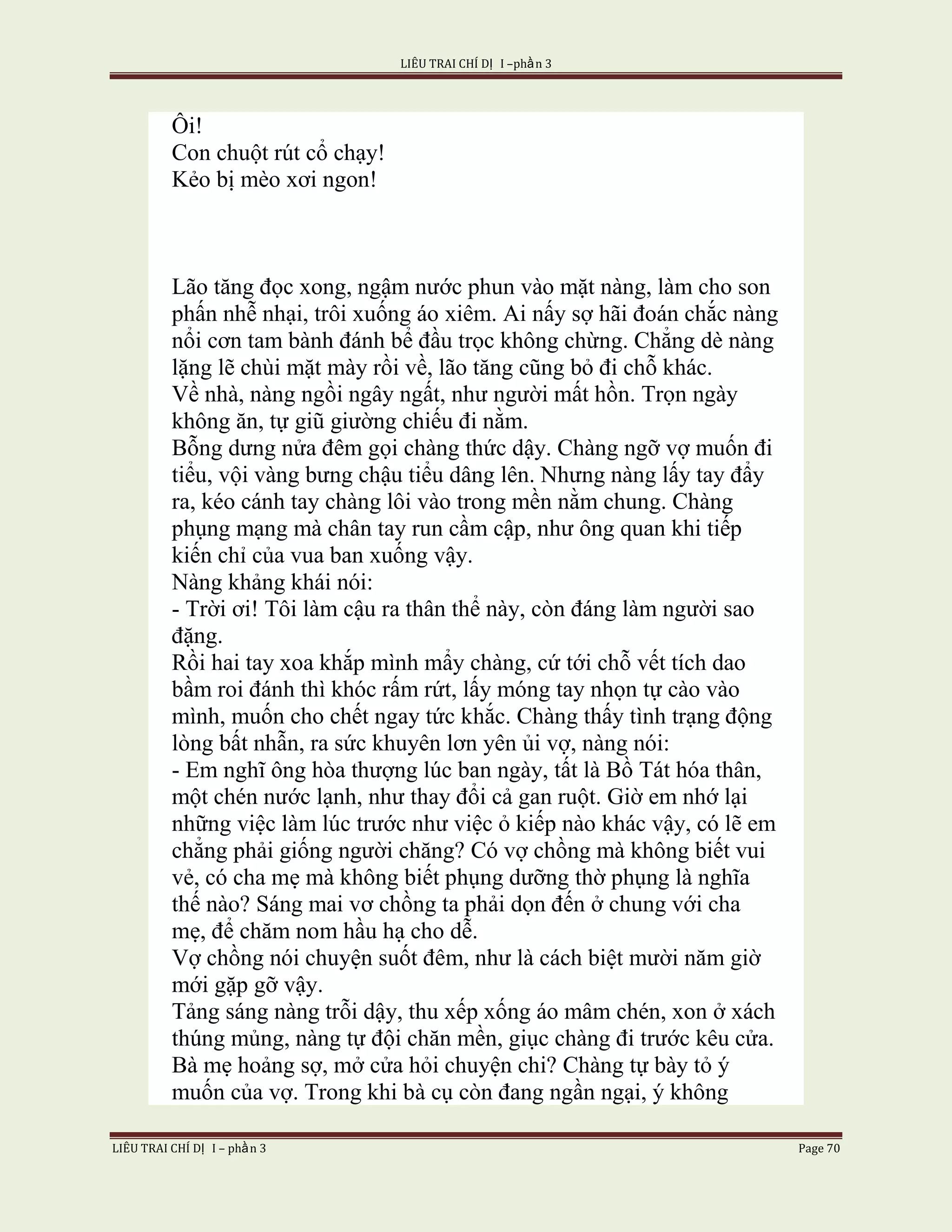 Lieu Trai Chi Di Tap I  Phan 3