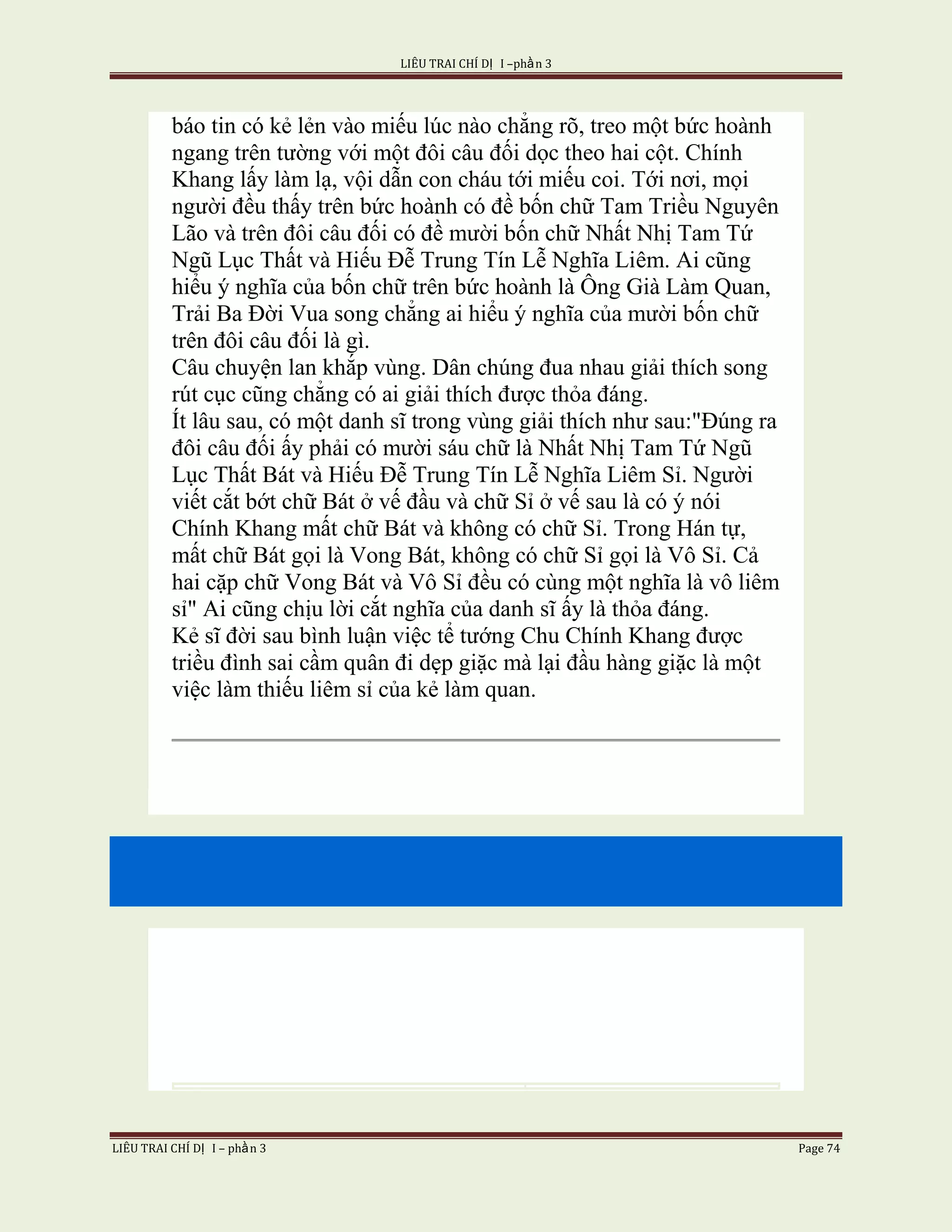 Lieu Trai Chi Di Tap I  Phan 3