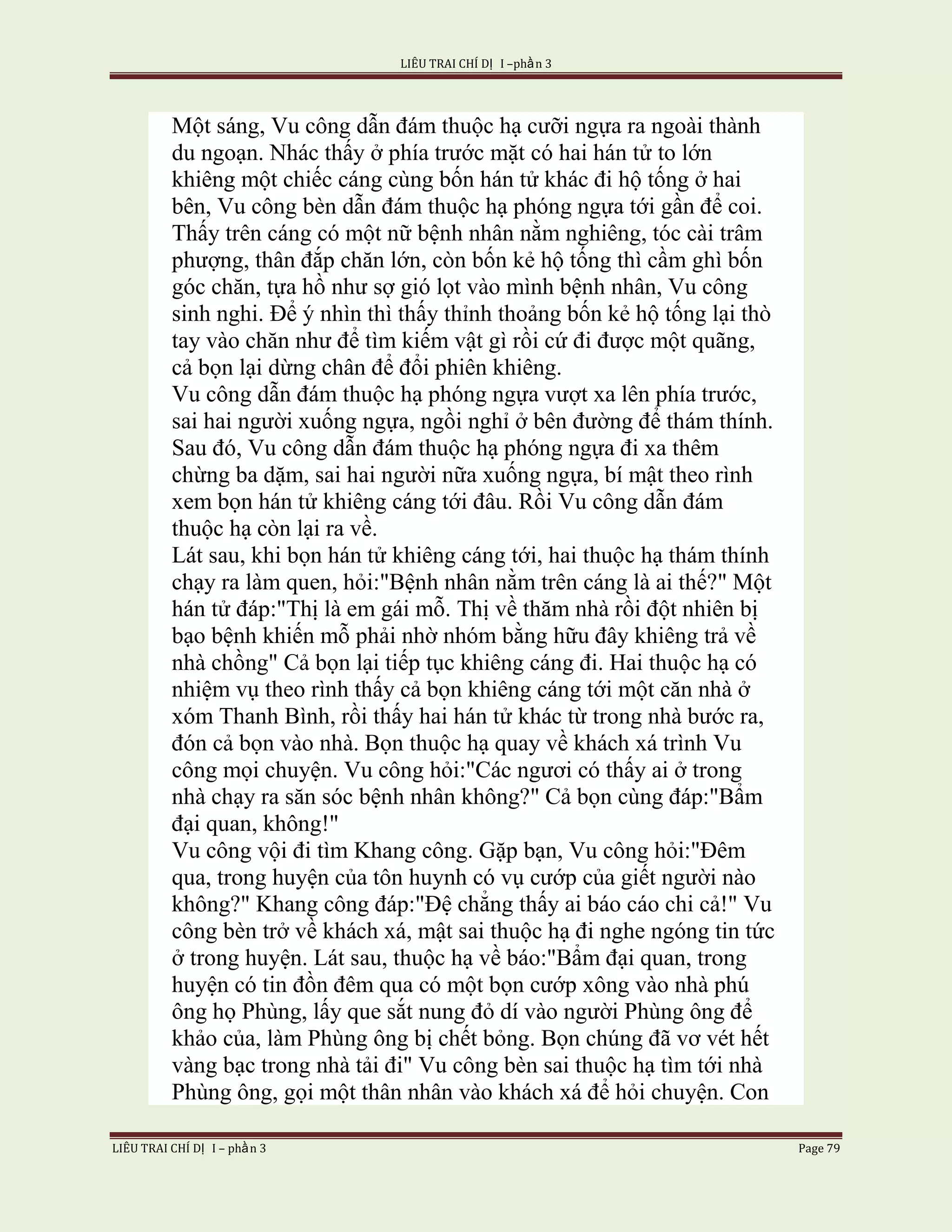 Lieu Trai Chi Di Tap I  Phan 3