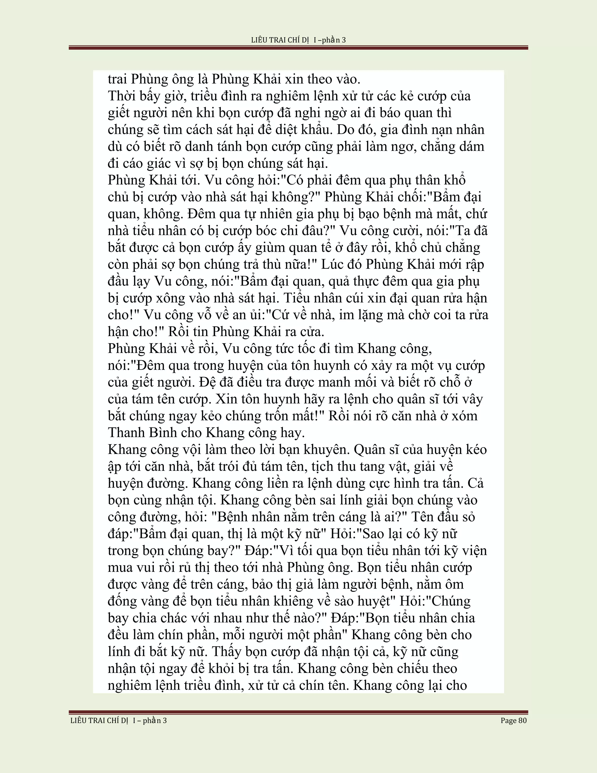 Lieu Trai Chi Di Tap I  Phan 3