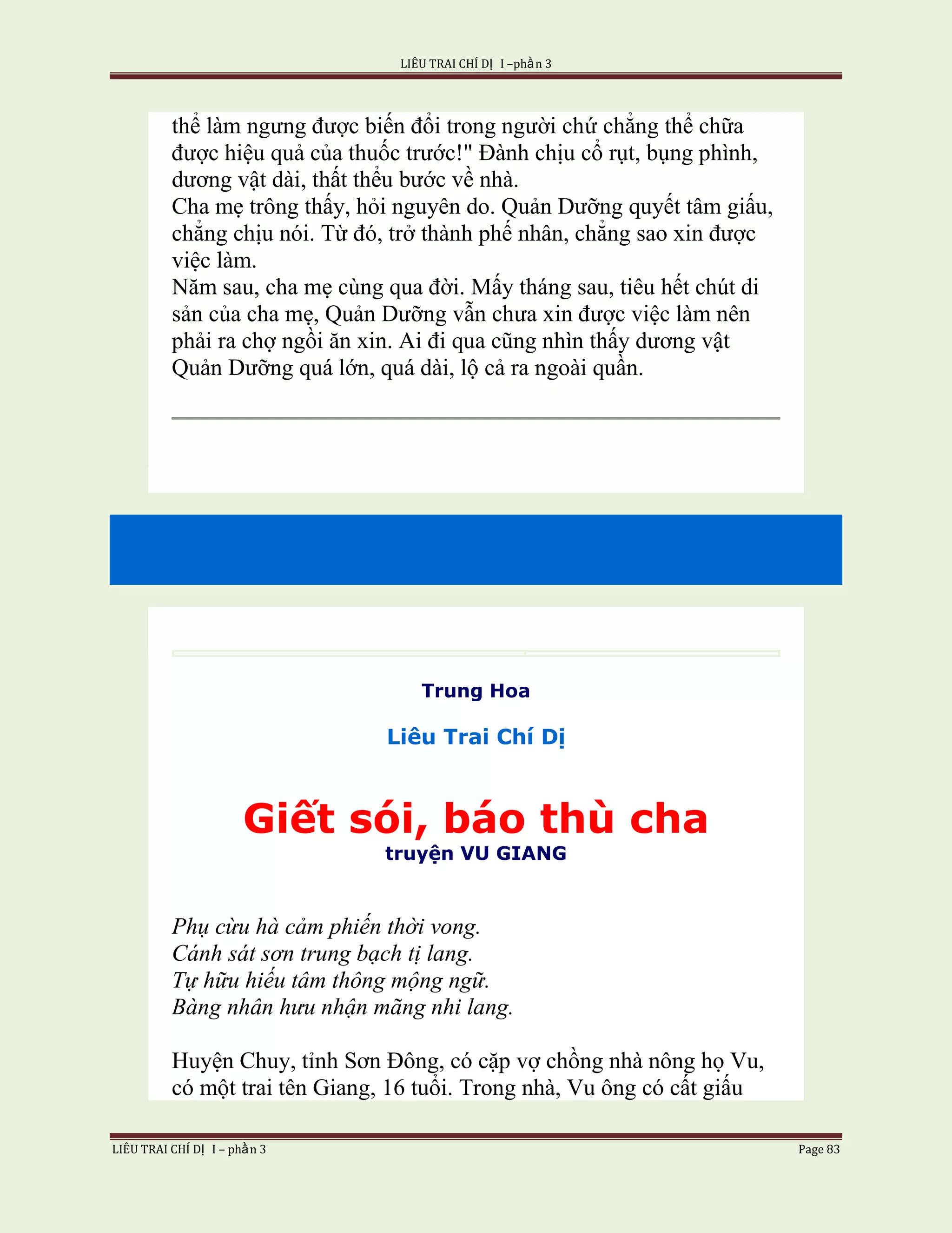 Lieu Trai Chi Di Tap I  Phan 3