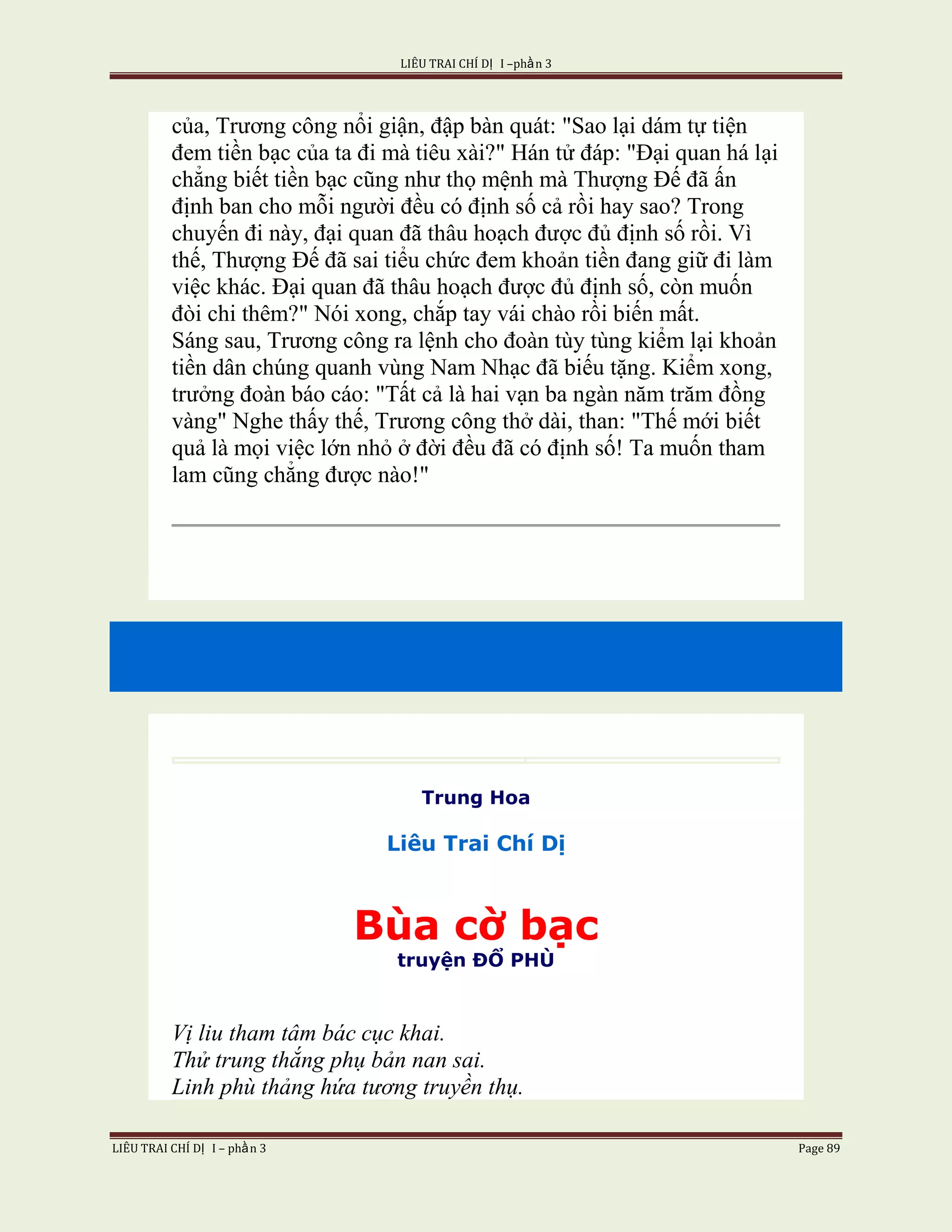 Lieu Trai Chi Di Tap I  Phan 3