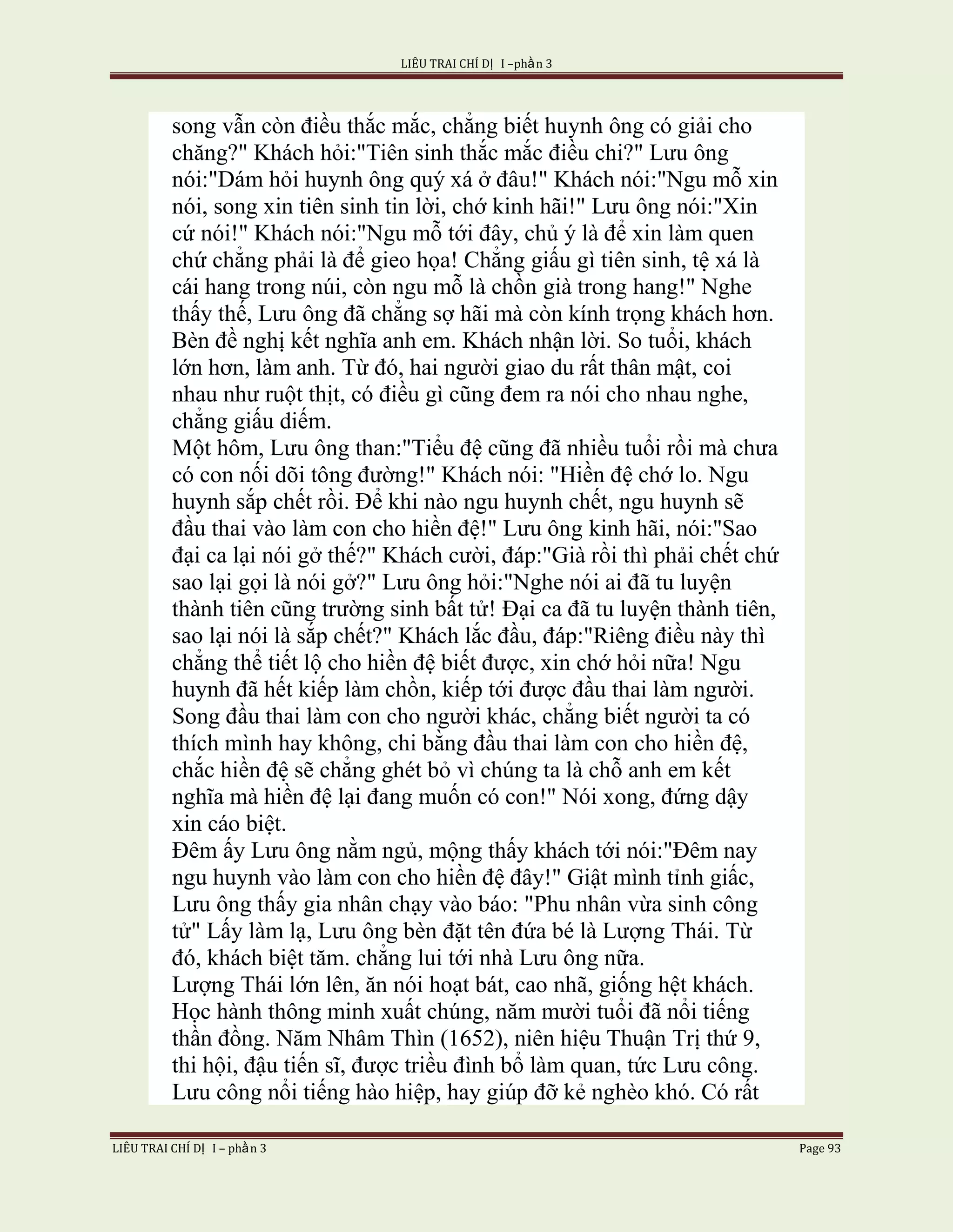 Lieu Trai Chi Di Tap I  Phan 3