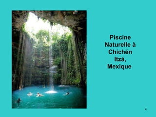 4
Piscine
Naturelle à
Chichén
Itzá,
Mexique
 
