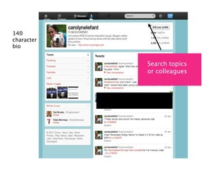 140
character
bio


            Search topics
            or colleagues
 