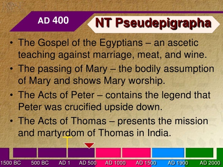 Apocryphal Facts Virejected Scriptures Apocryphal Facts Virejected Scriptures