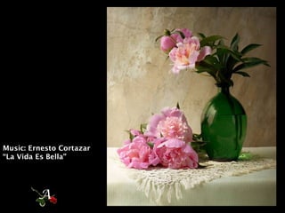 Music: Ernesto Cortazar
“La Vida Es Bella”
A
 
