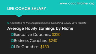 Life Coach Salary | How to Make Money as a Life Coach