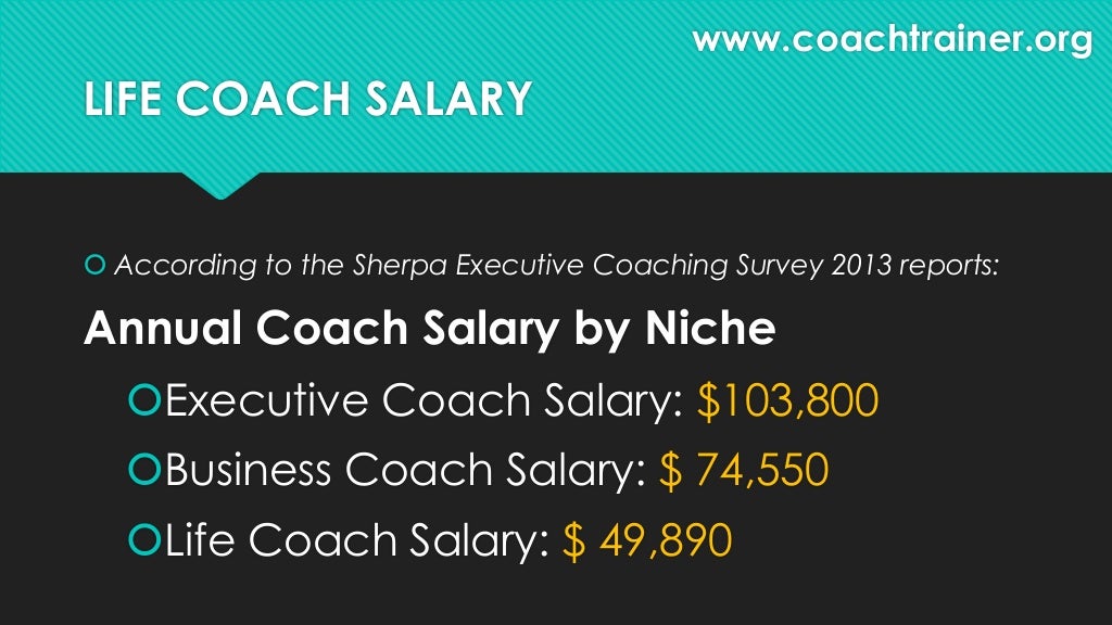 Life Coach Salary How to Make Money as a Life Coach