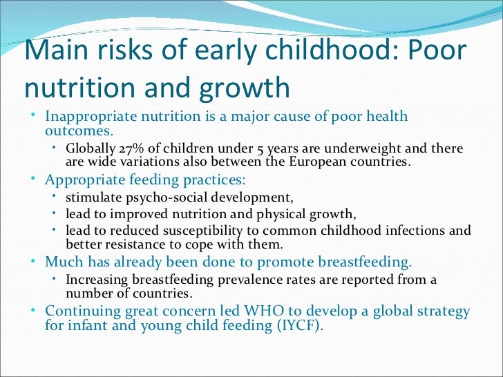 Life cycle approach to child and adolescent health