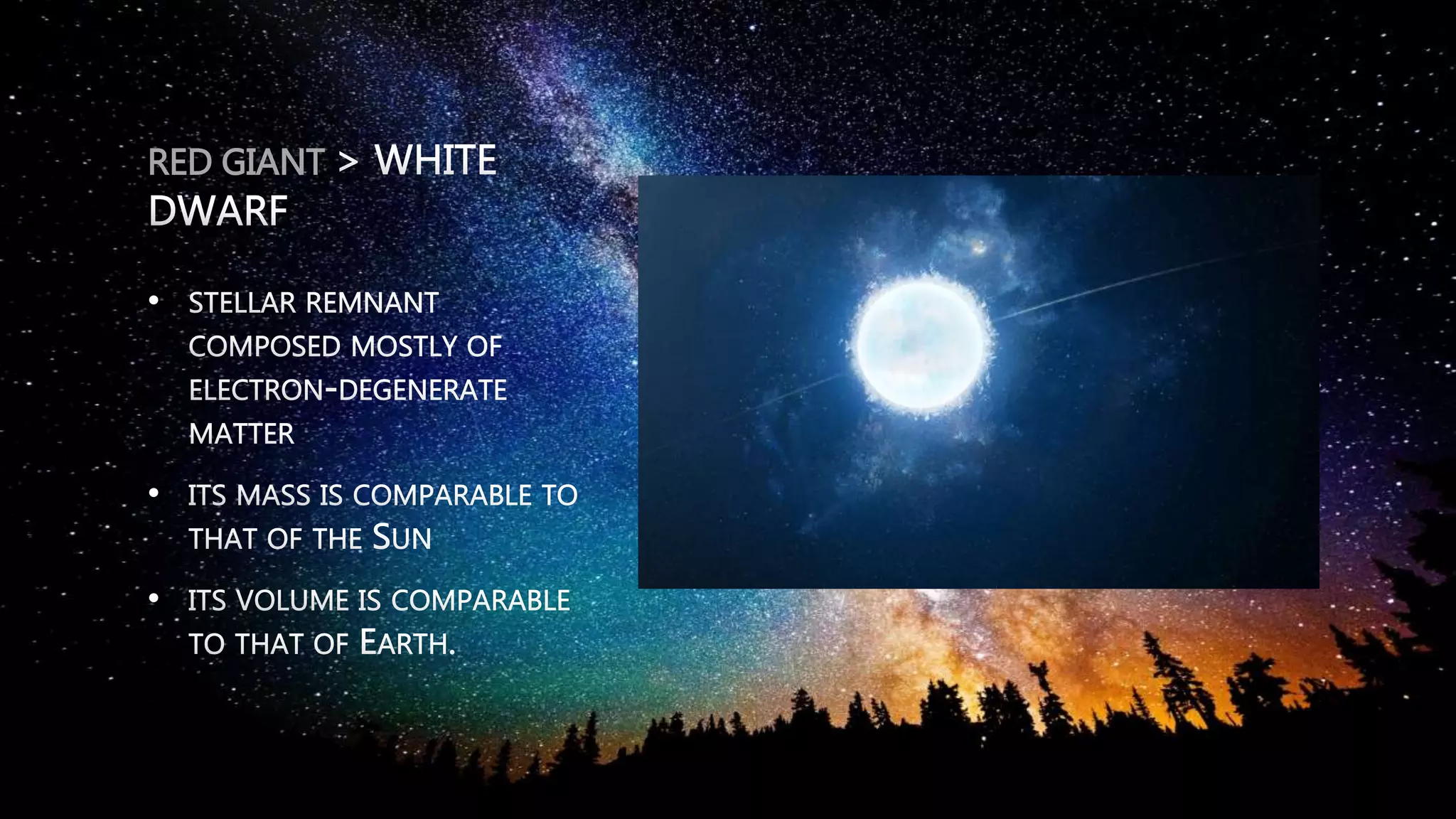 RED GIANT
•
•
•