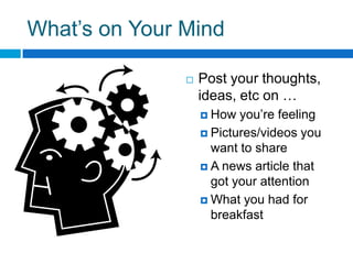 More than half of  Facebook members use the product every single day and users spend an average of 19 minutes a day on Facebook.