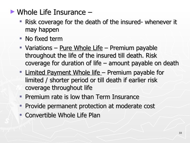 Whole Life Insurance Definition | listmachinepro.com