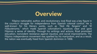 Life-of-Jose-Rizal-carlos-A short ouline of Rizal's Life | PPTX