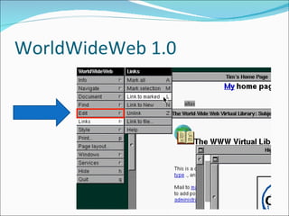 WorldWideWeb 1.0 