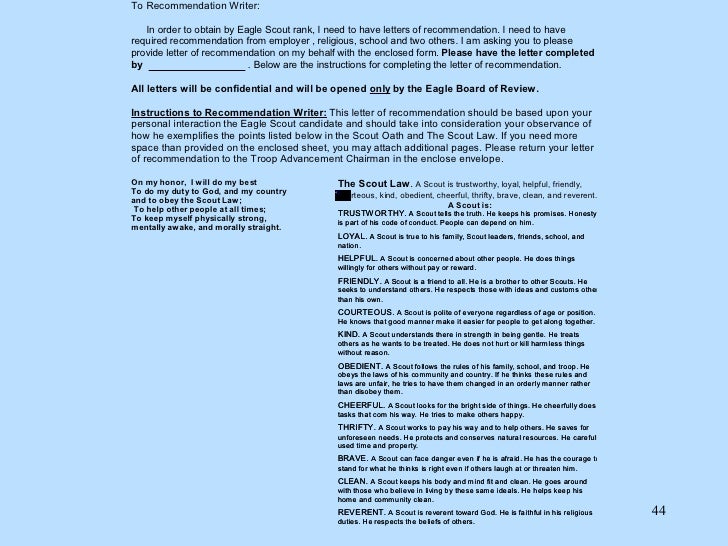 life to eagle process overview sample letter of recommendation for eagle scout award